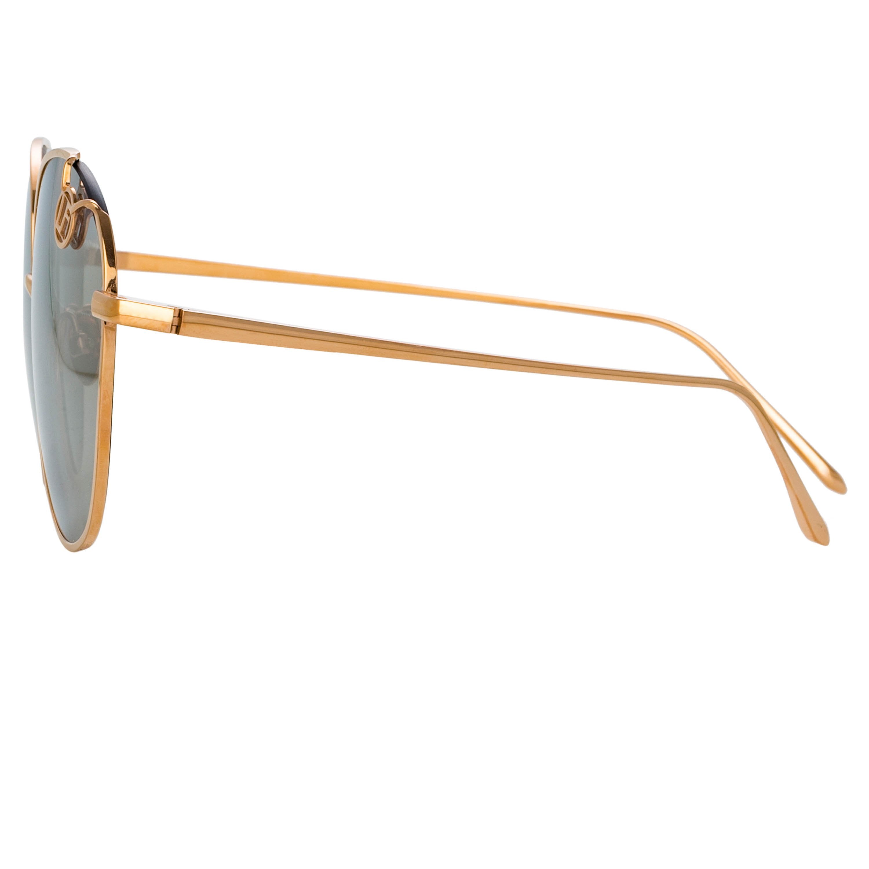 Color_LFL1054C5SUN - Hannah Cat Eye Sunglasses in Rose Gold and Platinum Lenses