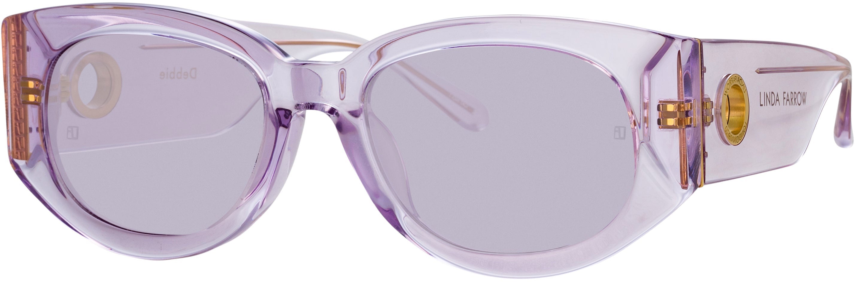 Color_LFL1059C10SUN - Debbie D-Frame Sunglasses in Lilac
