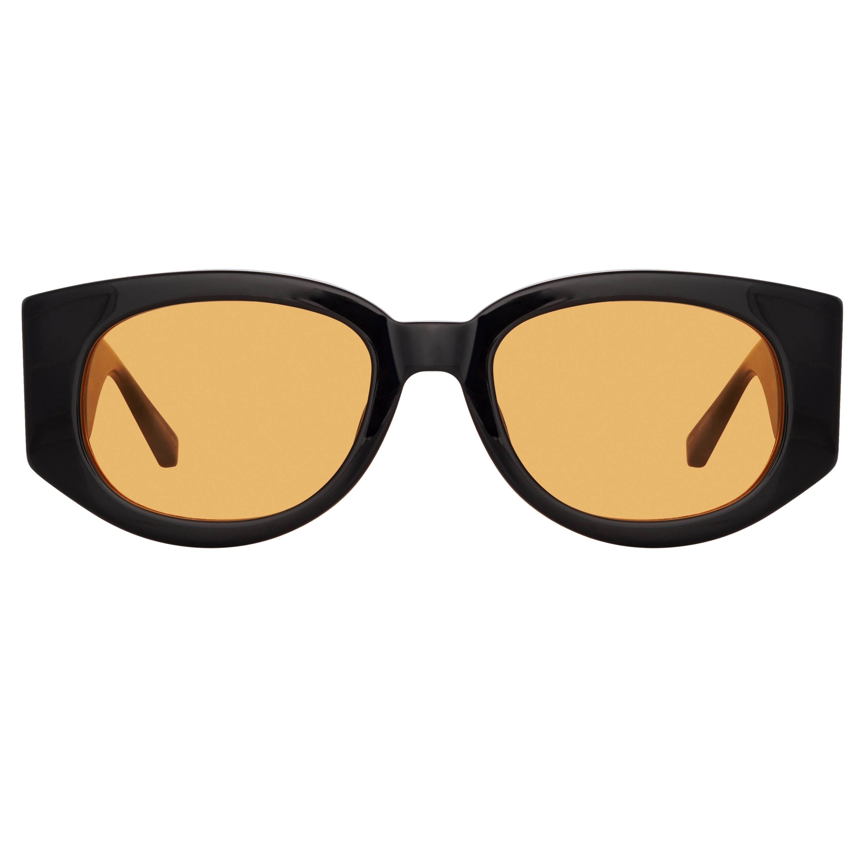Color_LFL1059C11SUN - Debbie D-Frame Sunglasses in Black and Orange