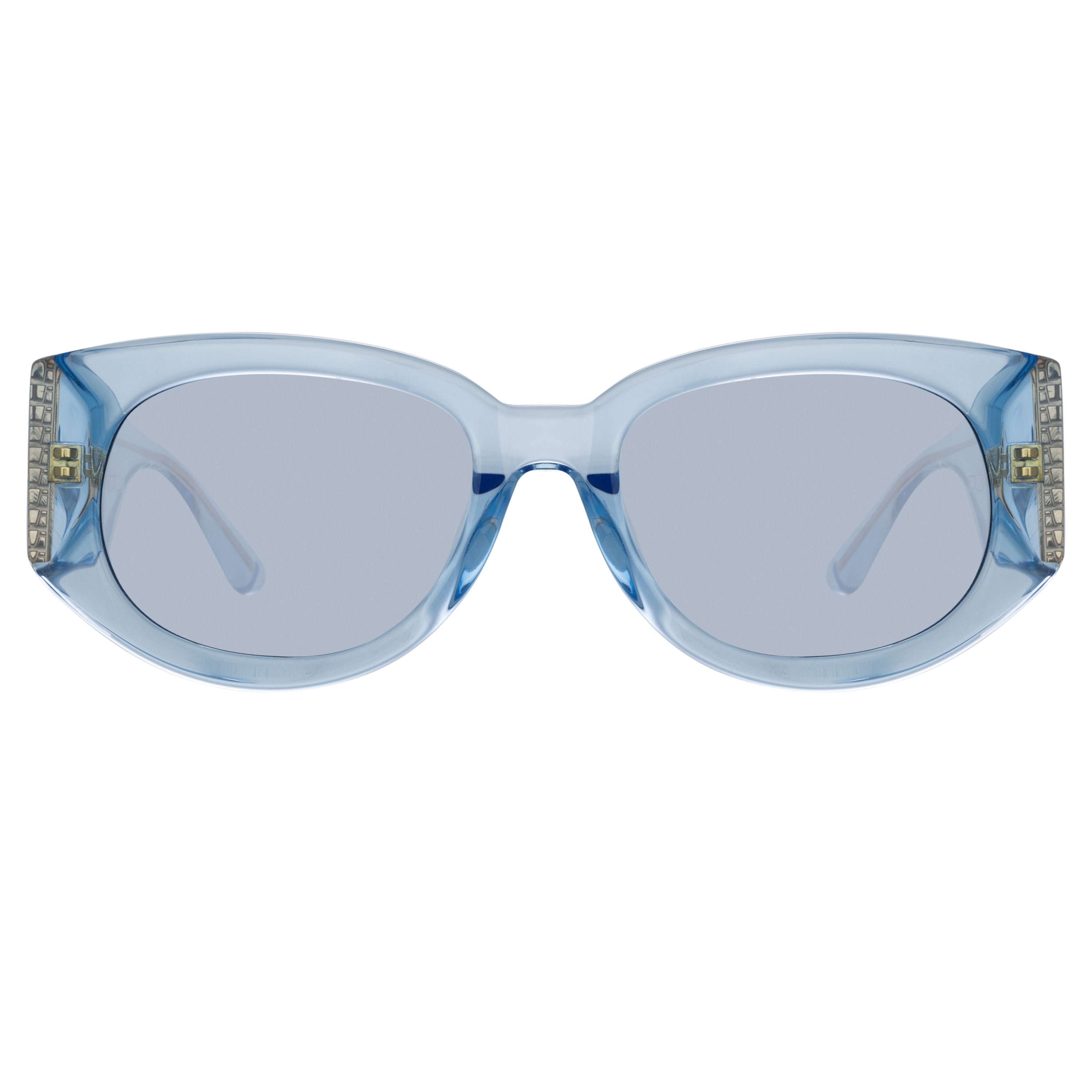 Color_LFL1059C9SUN - Debbie D-Frame Sunglasses in Blue