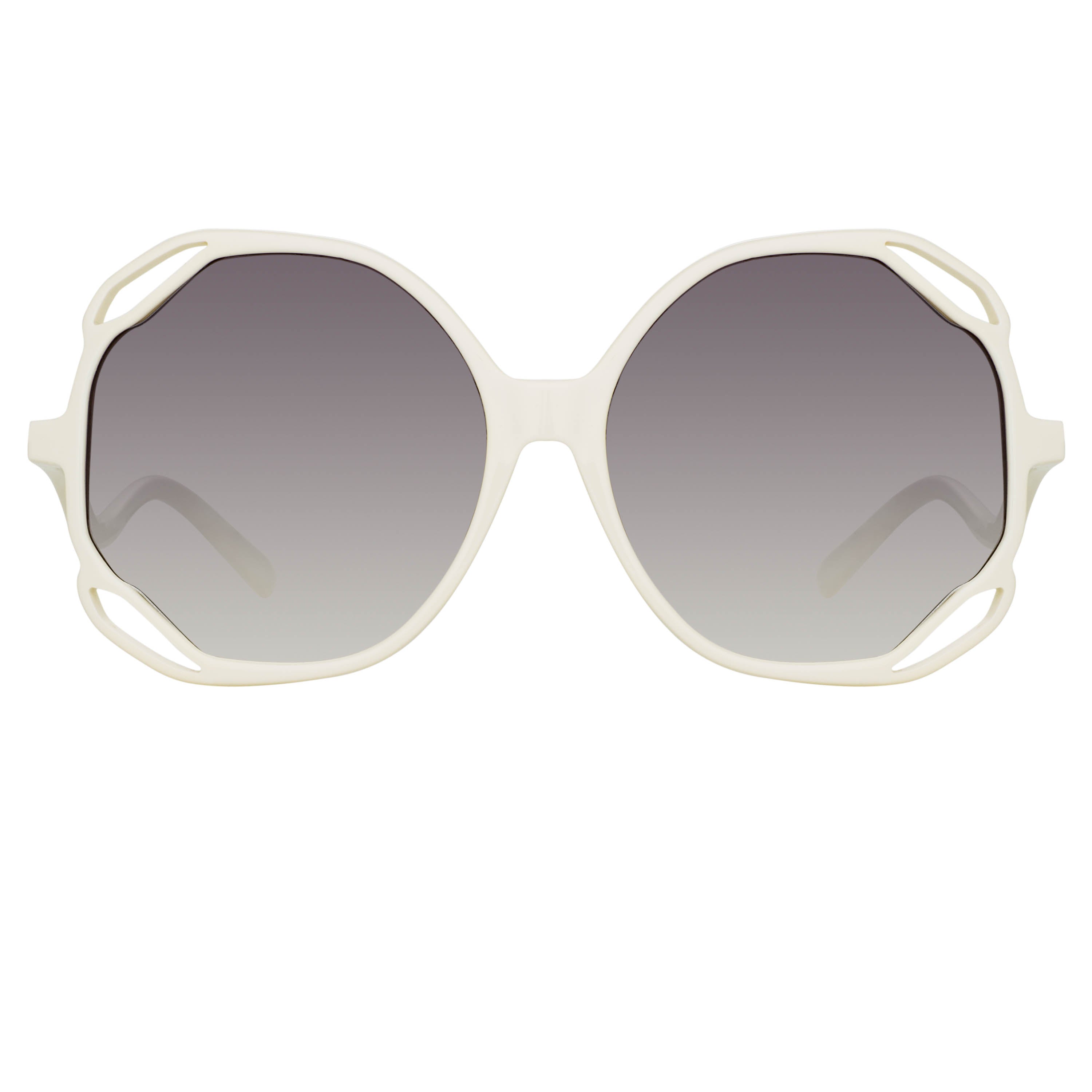 Color_LFL1067C3SUN - Jerry Oversized Sunglasses in White