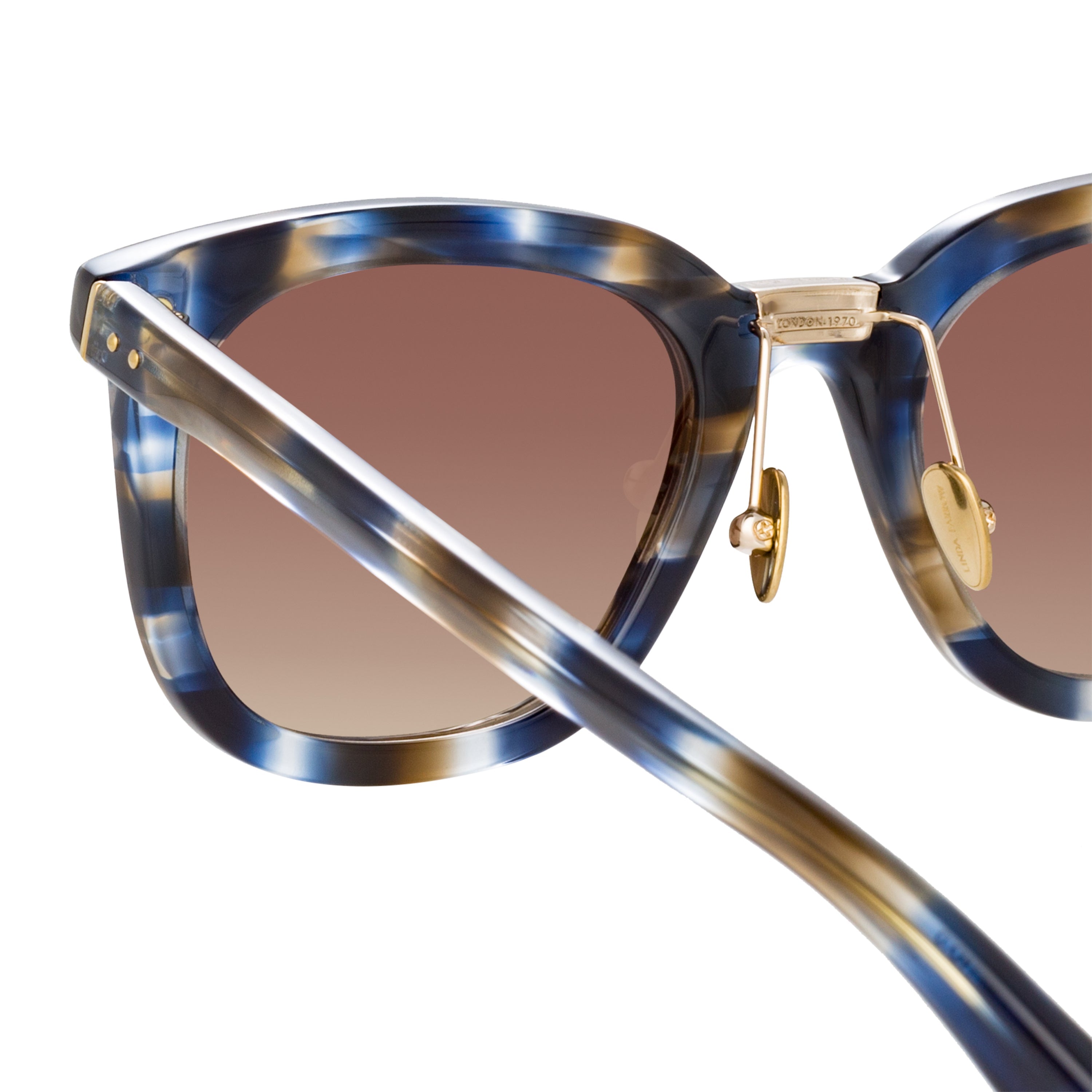 Color_LFL1102C8SUN - Burton D-Frame Sunglasses in Blue Tortoiseshell