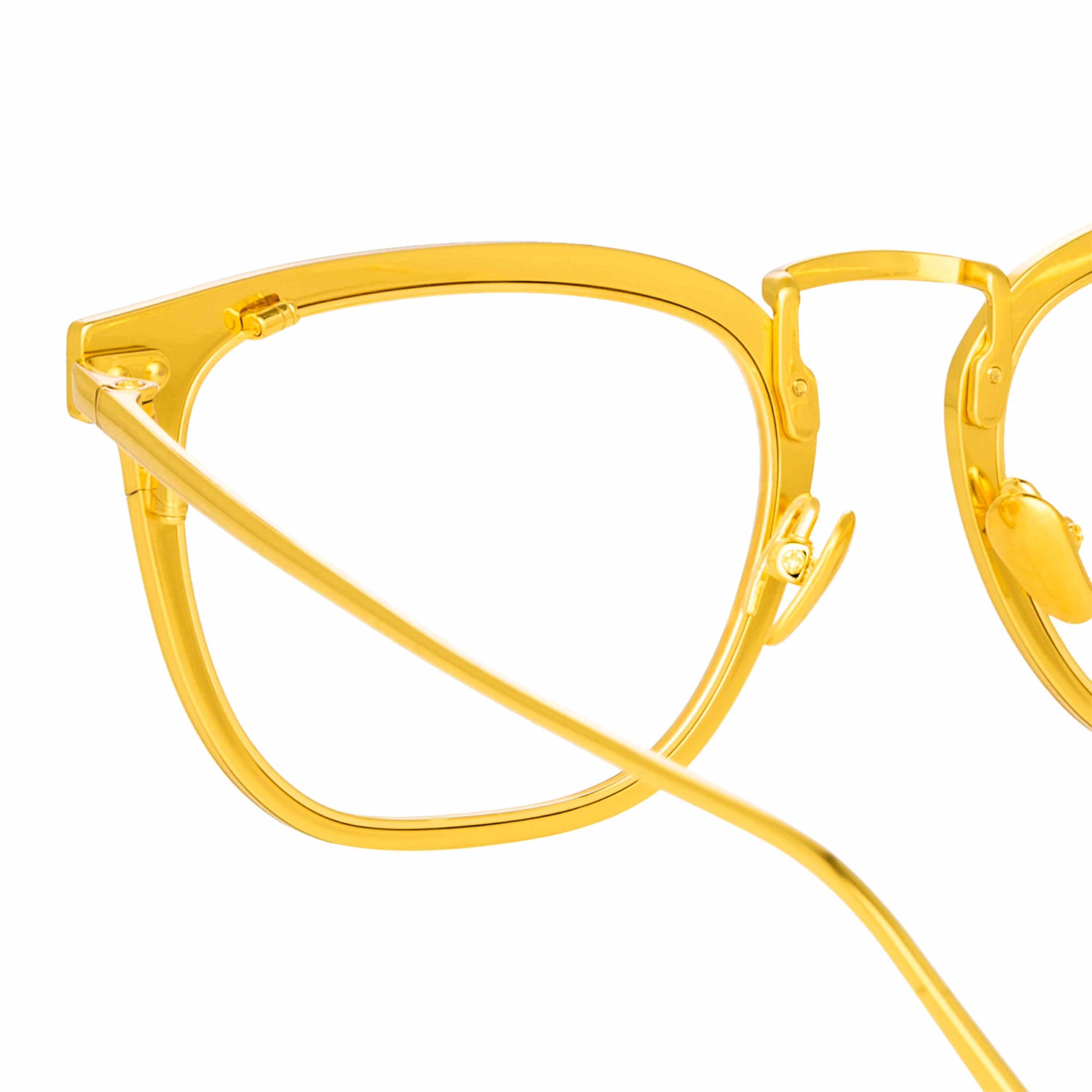 Color_LFL1114C5OPT - Carson Optical D-Frame in Yellow Gold and Black