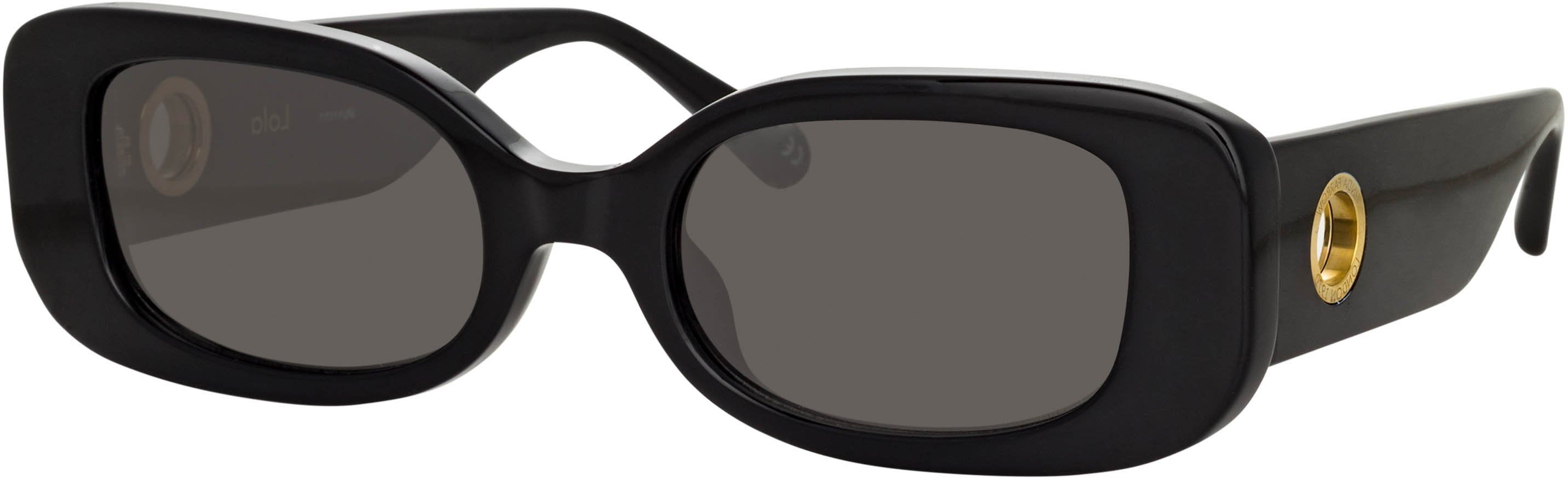 Color_LFL1117C1SUN - Lola Rectangular Sunglasses in Black