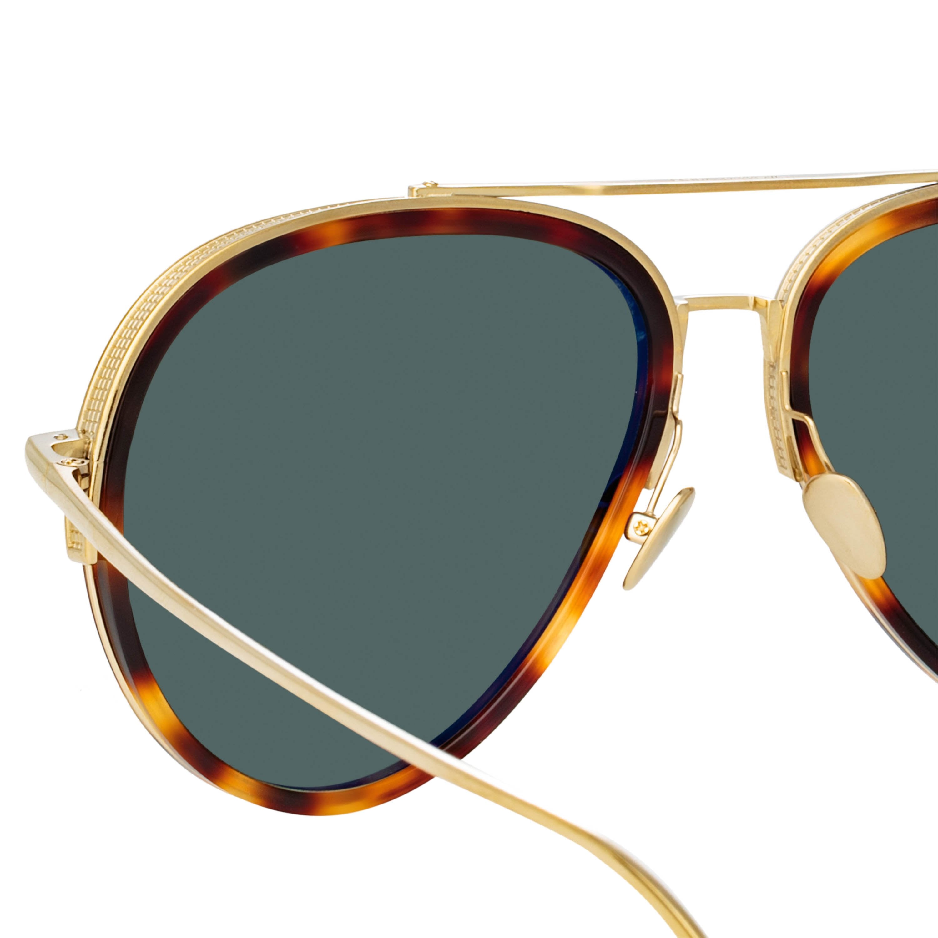 Color_LFL1118C2SUN - Abel Aviator Sunglasses in Tortoiseshell