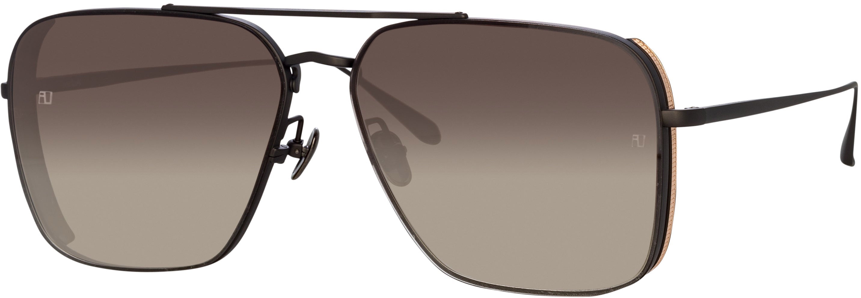 Color_LFL1122C6SUN - Asher Aviator Sunglasses in Black