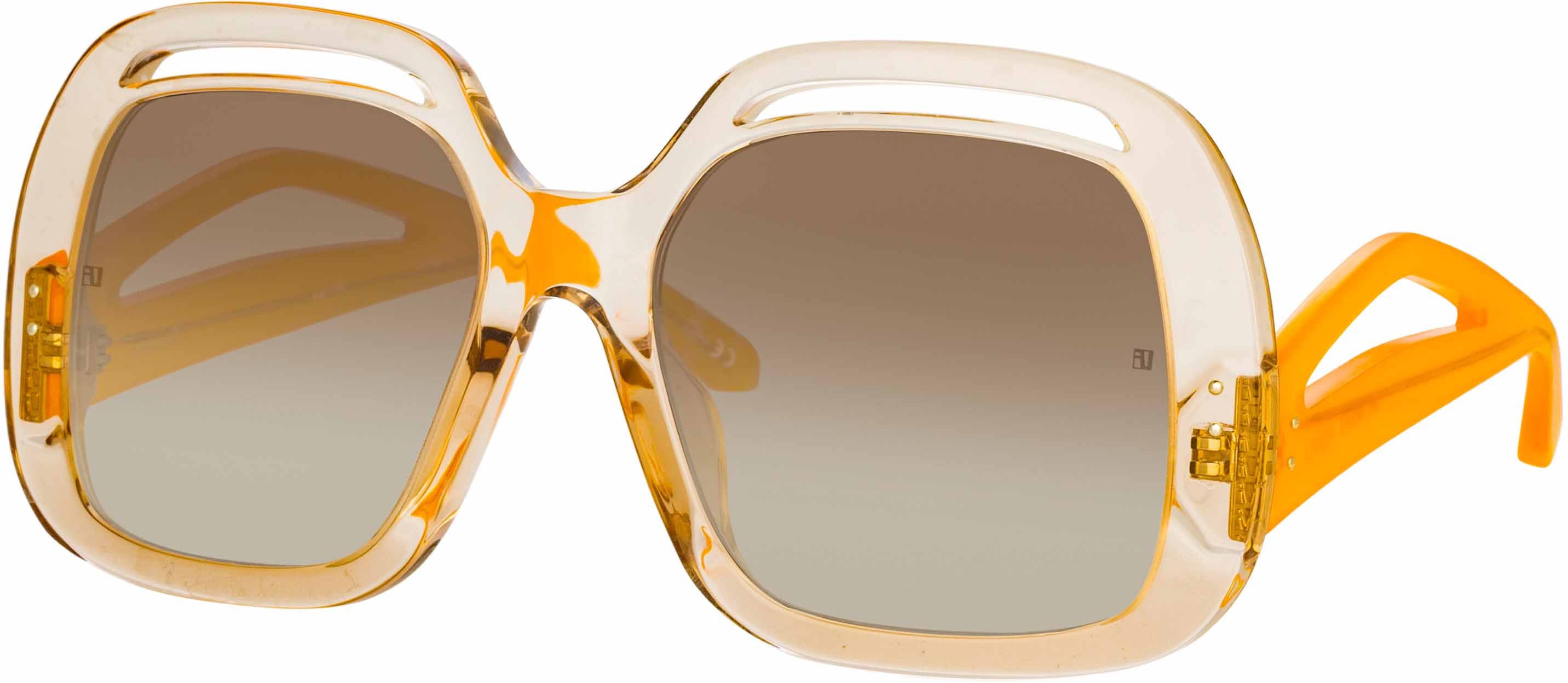 Color_LFL1126C4SUN - Renata Oversized Sunglasses in Ash