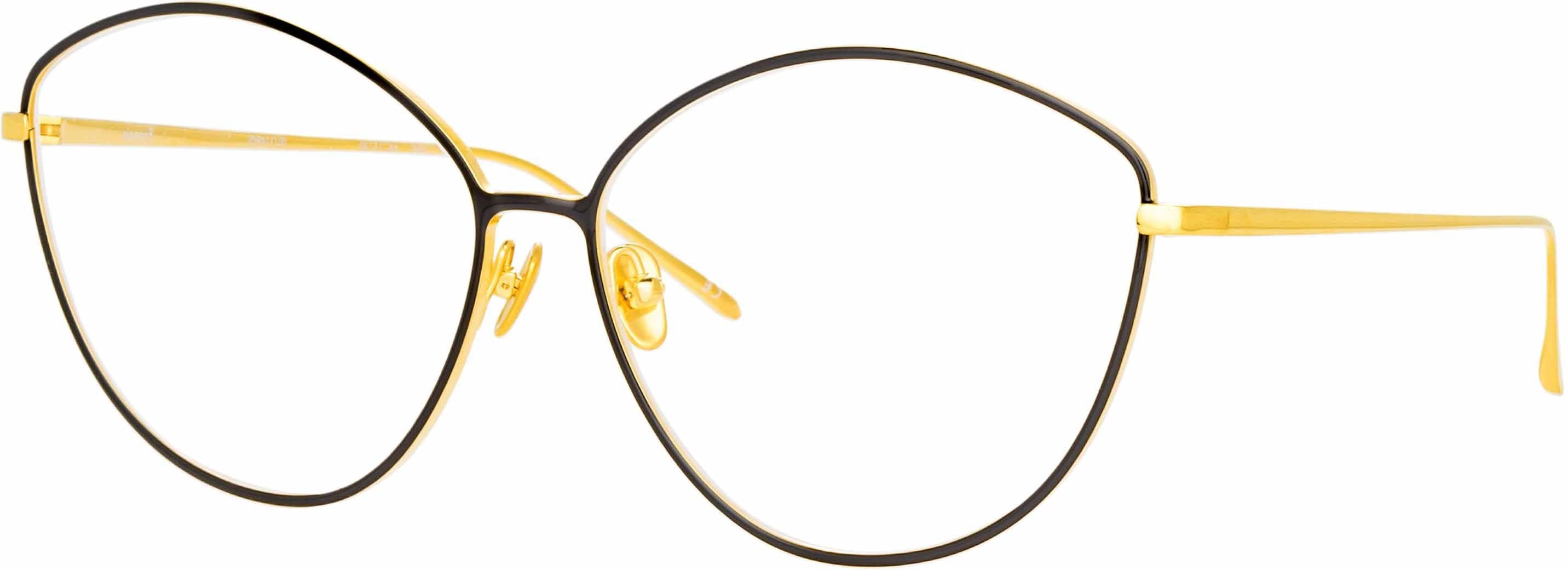 Color_LFL1149C5OPT - Francis Cat Eye Optical Frame in Yellow Gold