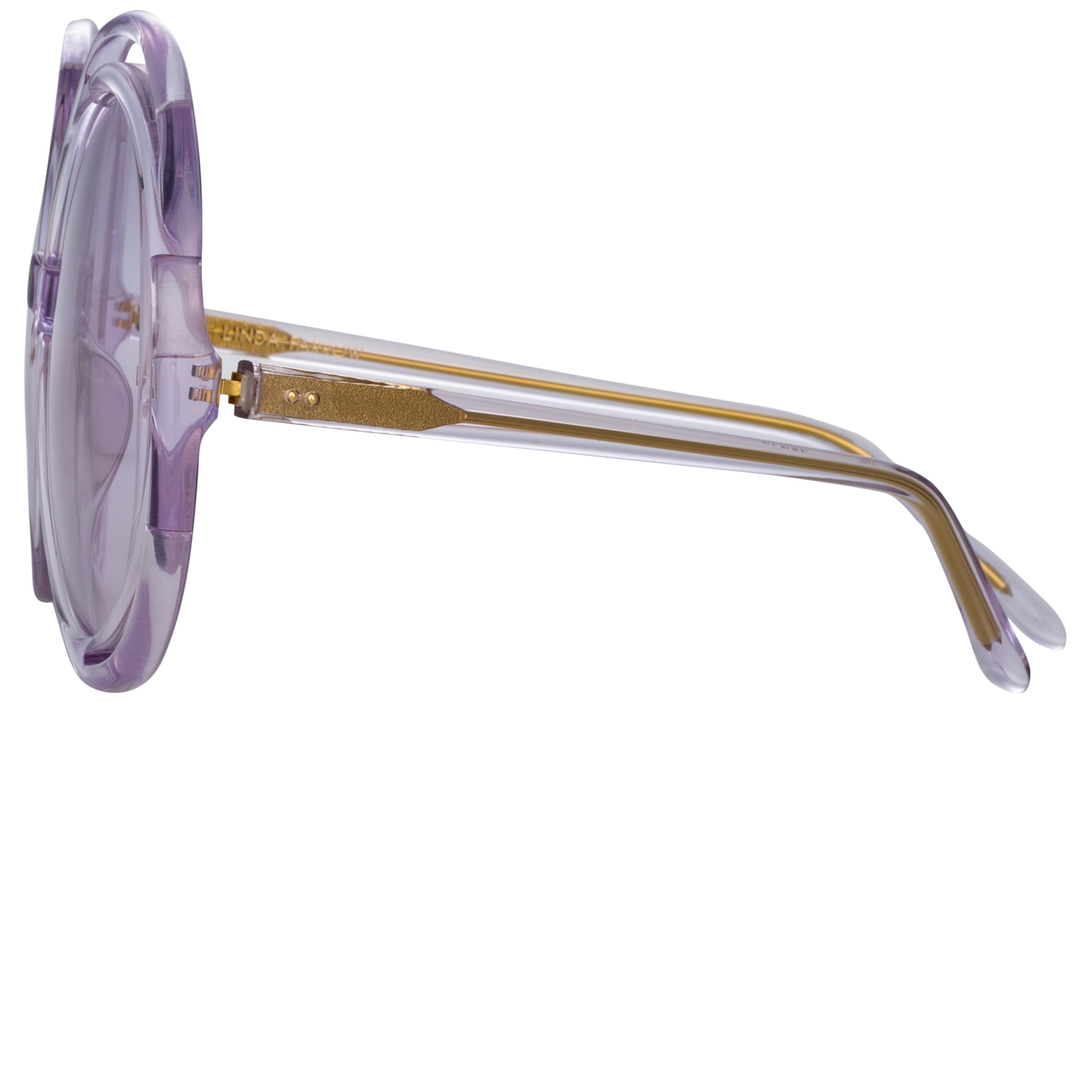 Color_LFL1172C7SUN - Ellen Round Sunglasses in Lilac