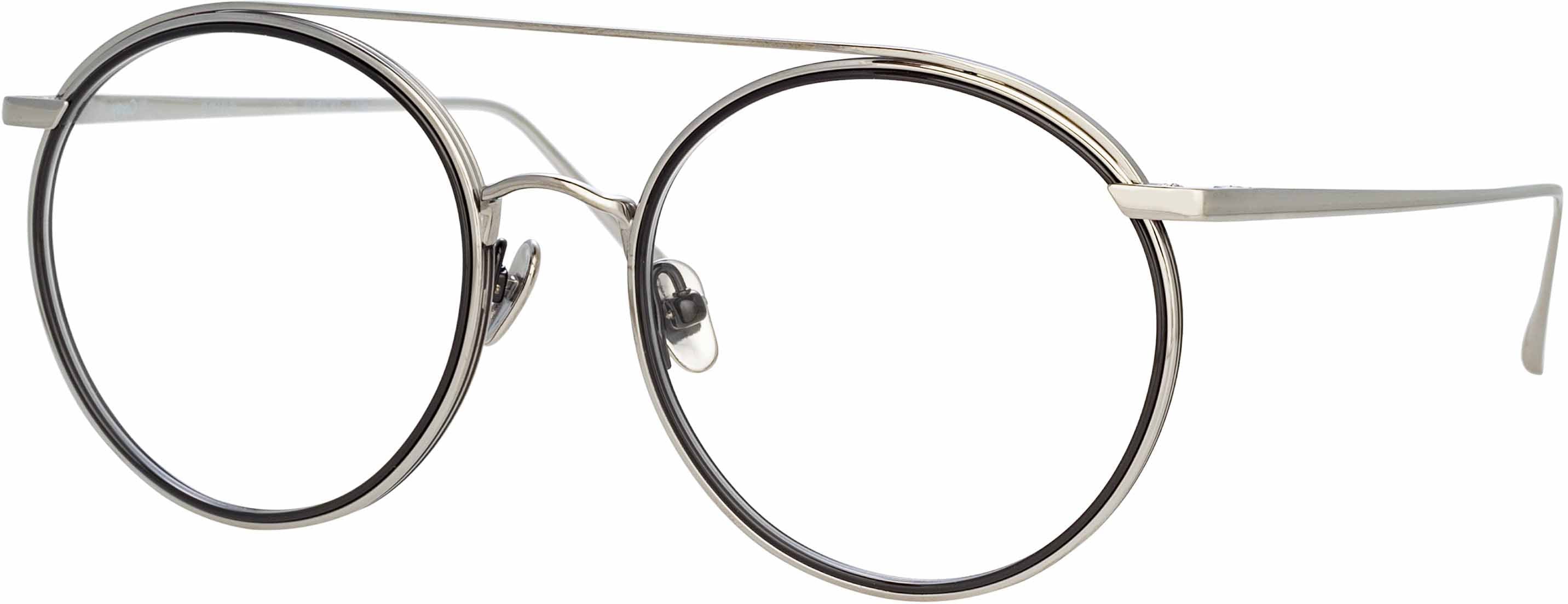 Color_LFL1192C2OPT - Corey Oval Optical Frame in White Gold