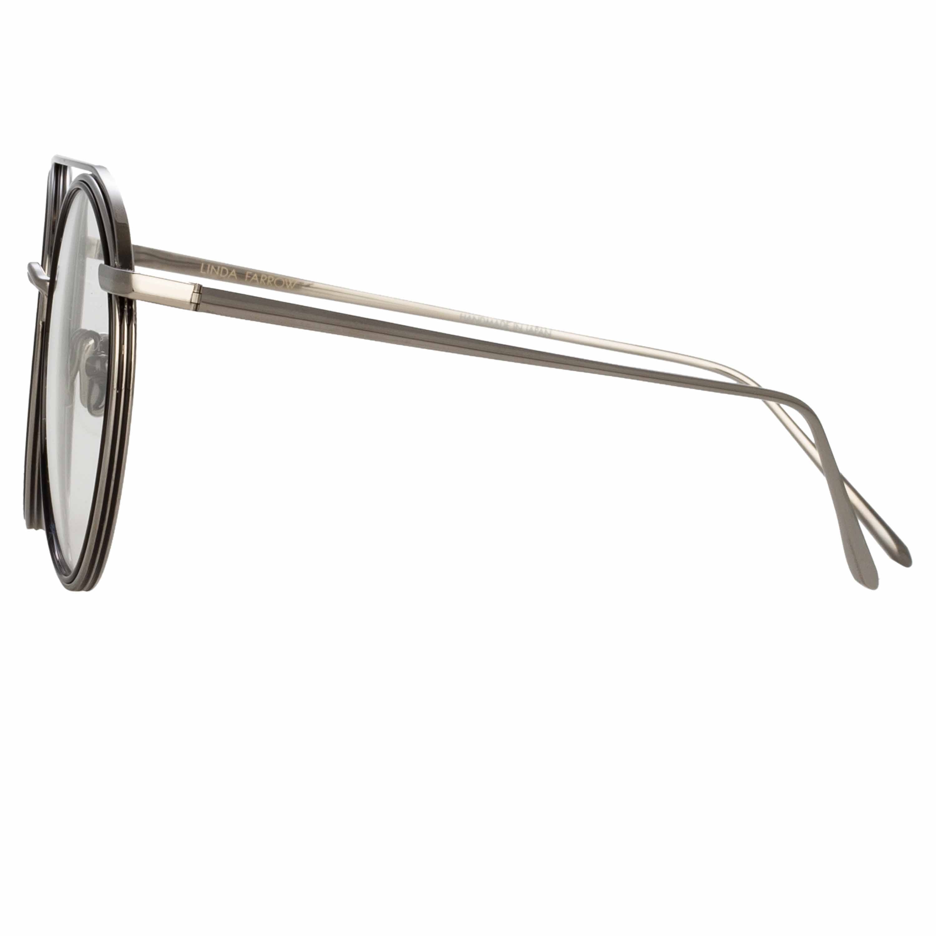 Color_LFL1192C2OPT - Corey Oval Optical Frame in White Gold