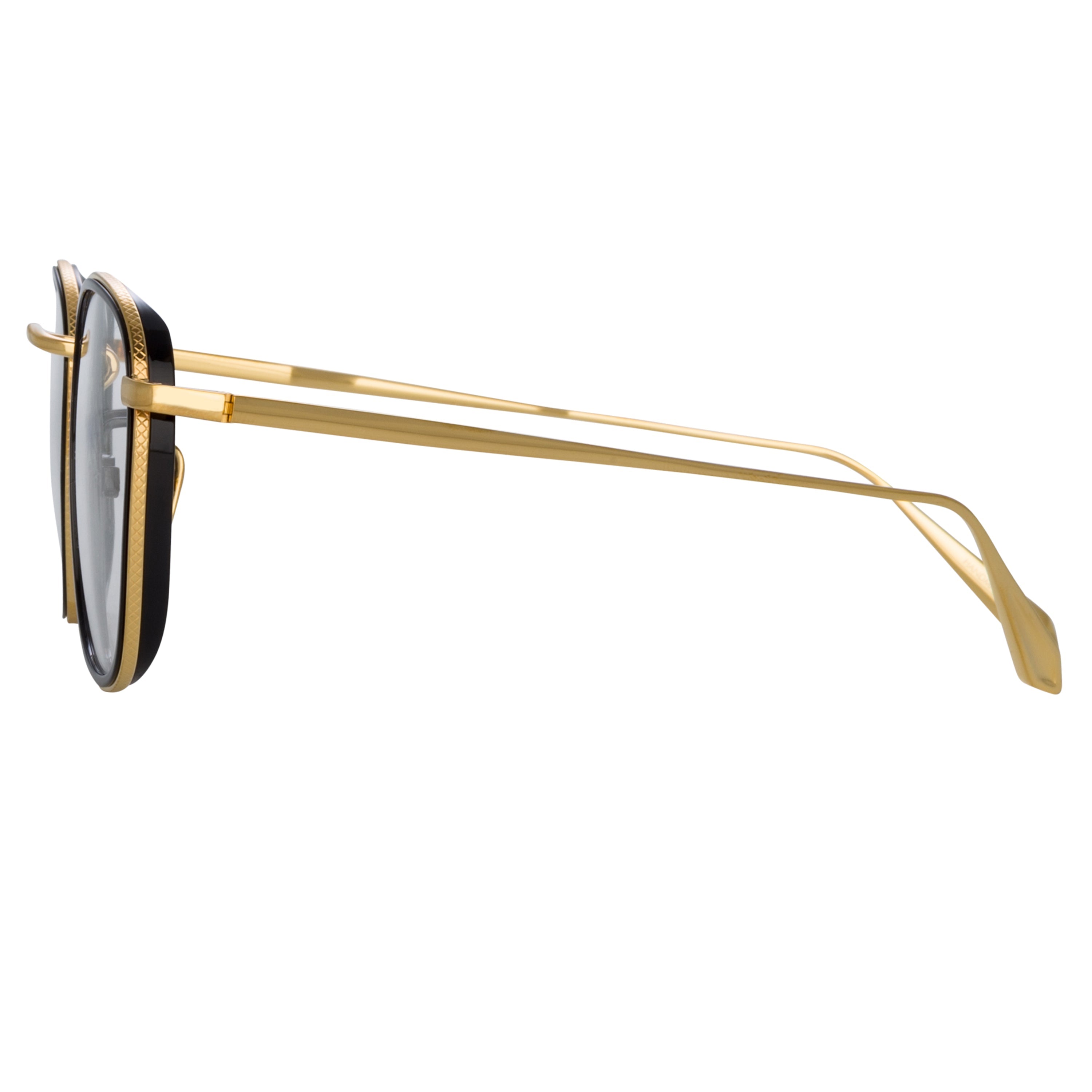 Color_LFL1220C1OPT - Maco Squared Optical Frame in Yellow Gold