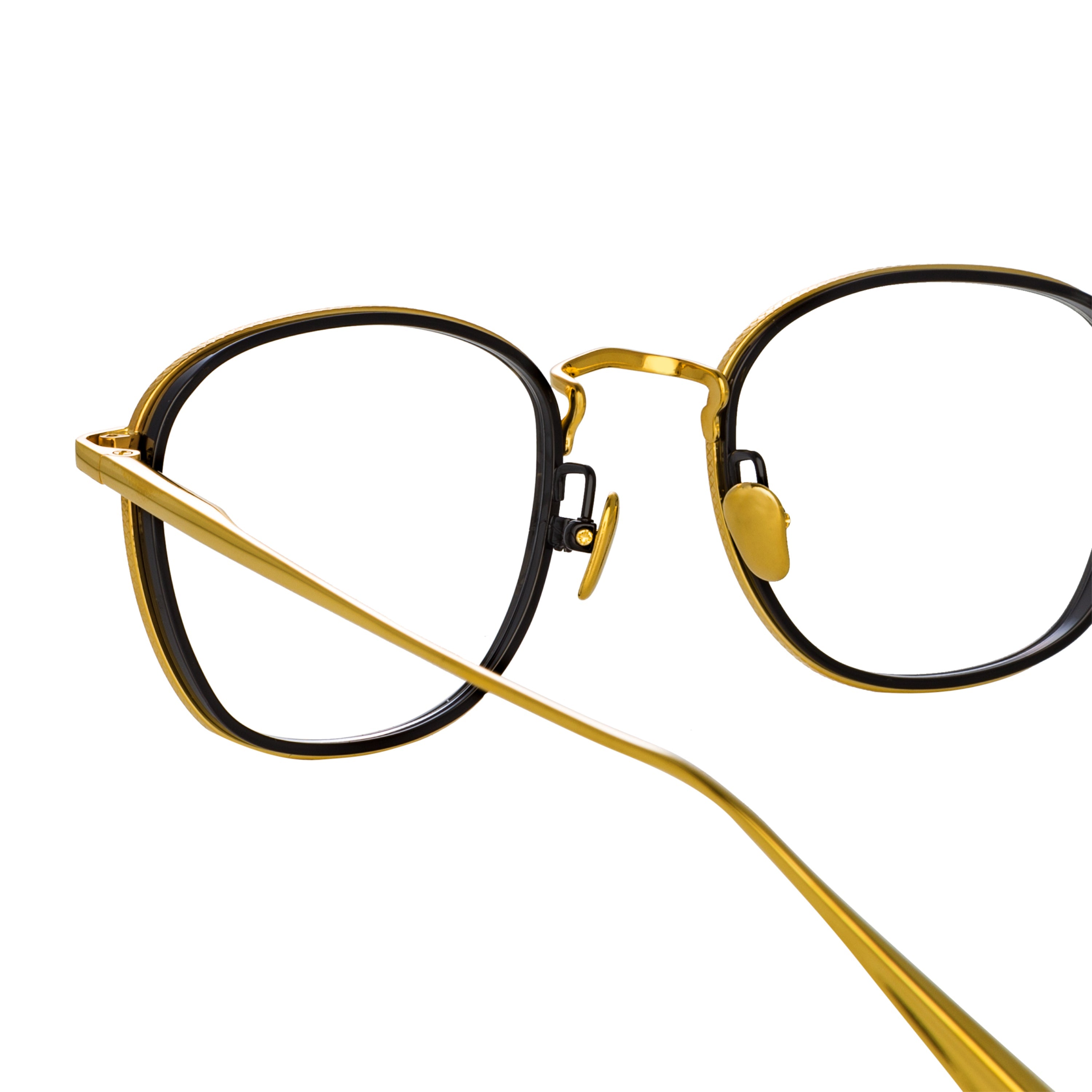Color_LFL1220C1OPT - Maco Squared Optical Frame in Yellow Gold