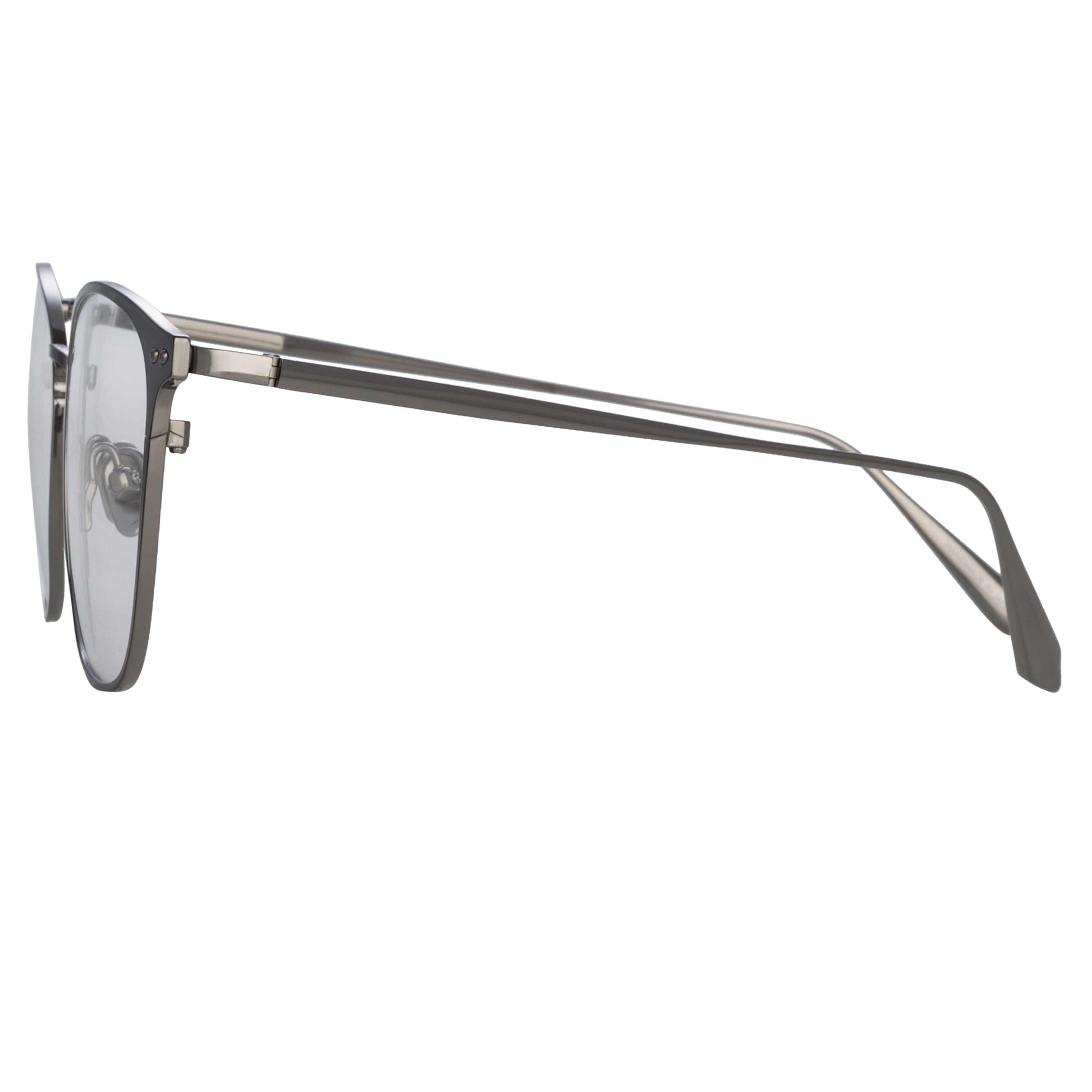 Color_LFL1235C2OPT - Xate Rectangular Optical Frame in Black and White Gold