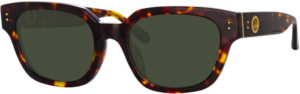 Color_LFL1243C2SUN - Deni D-Frame Sunglasses in Tortoiseshell