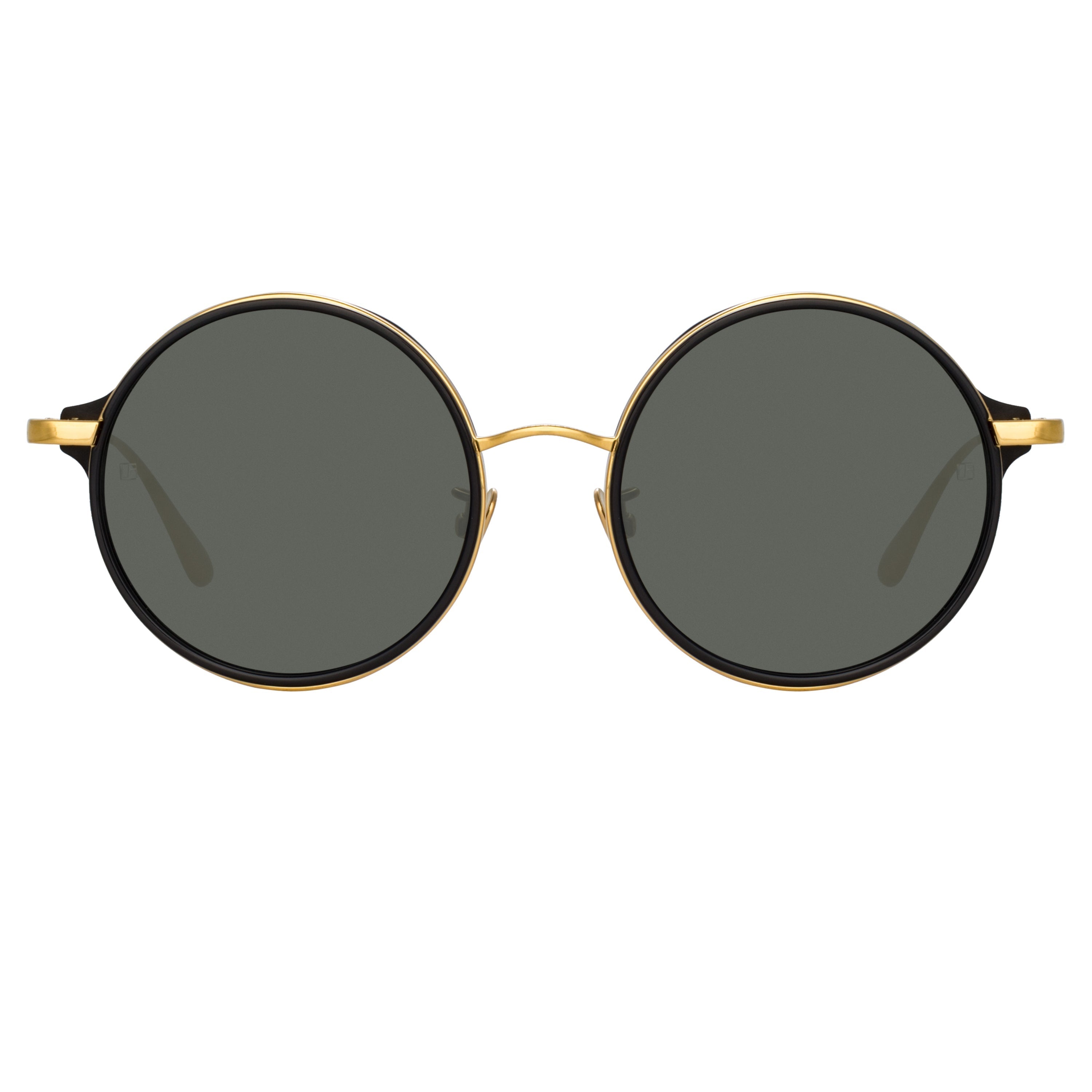 Color_LFL1247C4SUN - Bara Round Sunglasses in Black