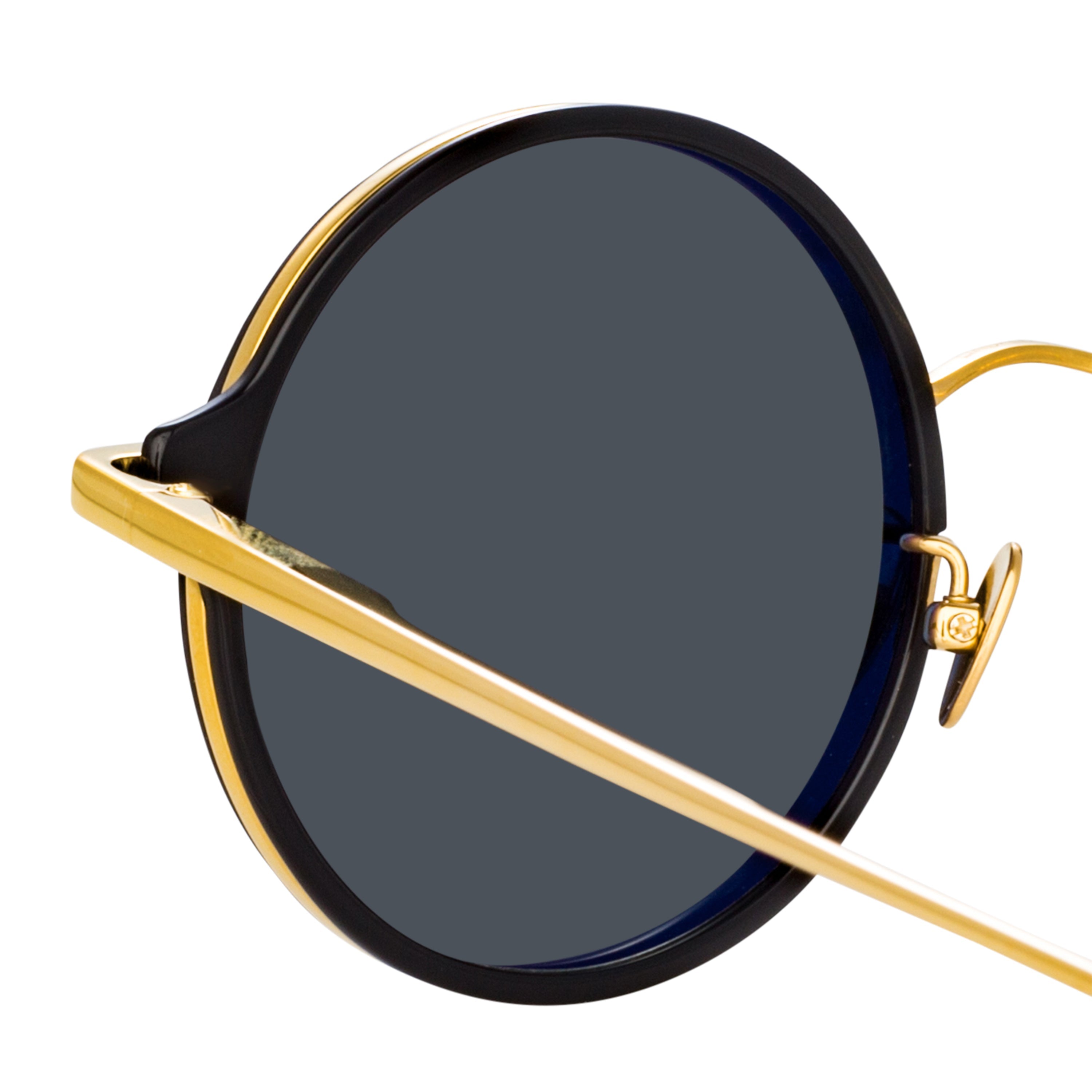 Color_LFL1247C4SUN - Bara Round Sunglasses in Black