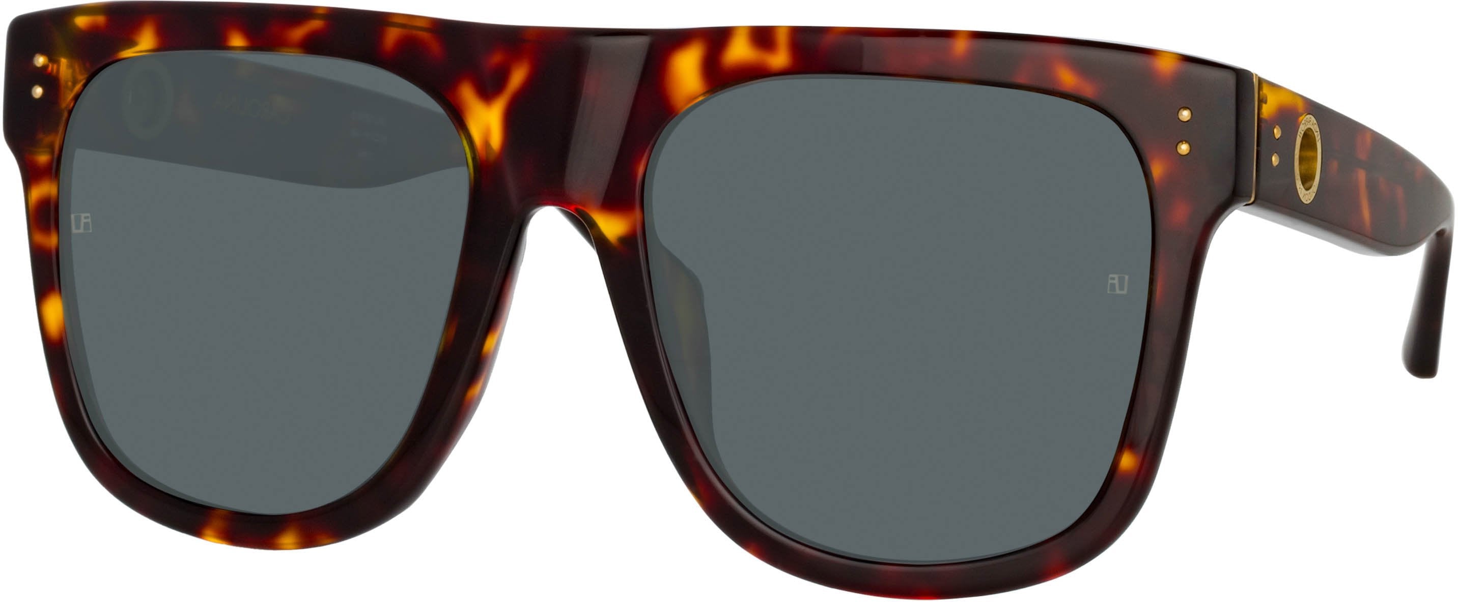 Color_LFL1250C2SUN - Carolina Flat Top Sunglasses in Tortoiseshell