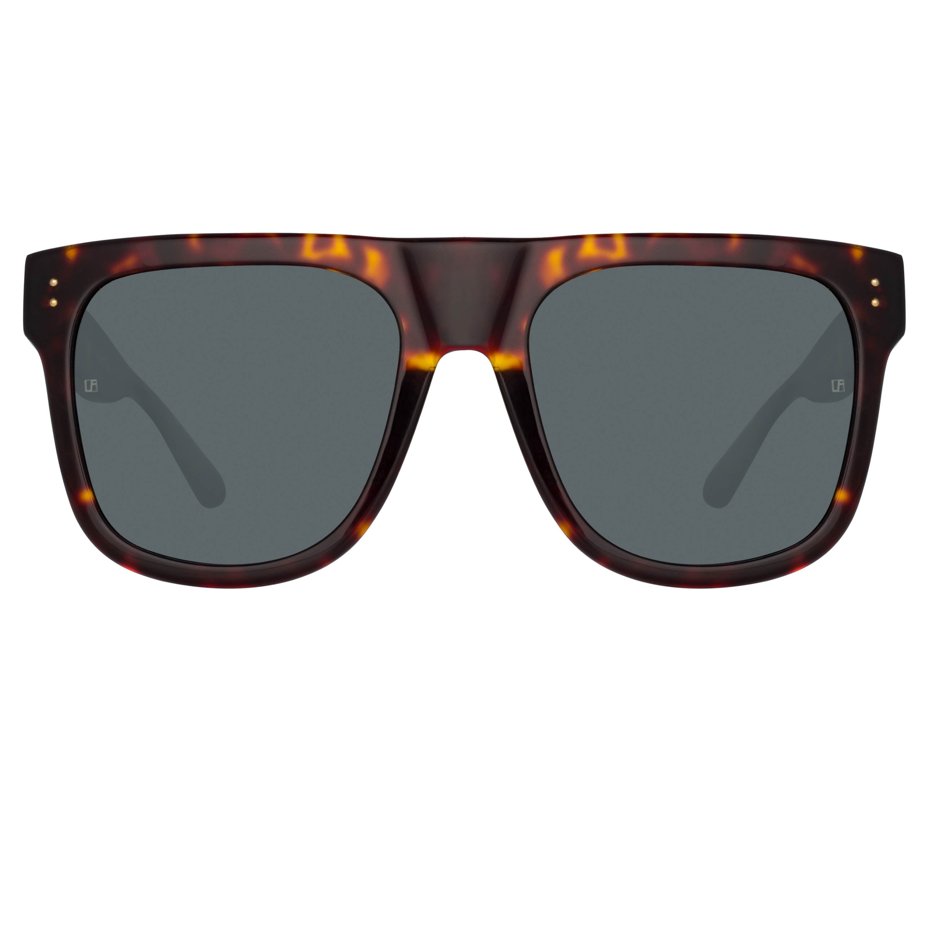 Color_LFL1250C2SUN - Carolina Flat Top Sunglasses in Tortoiseshell