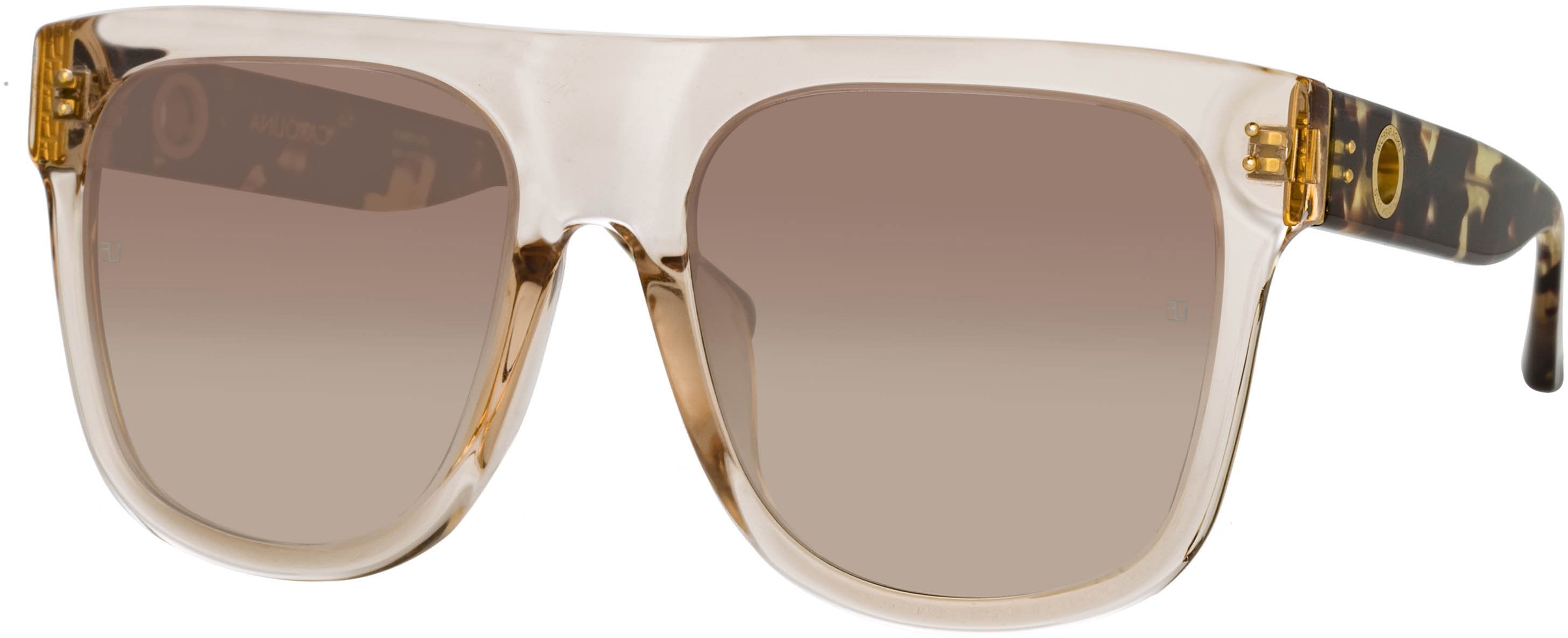 Color_LFL1250C3SUN - Carolina Flat Top Sunglasses in Ash