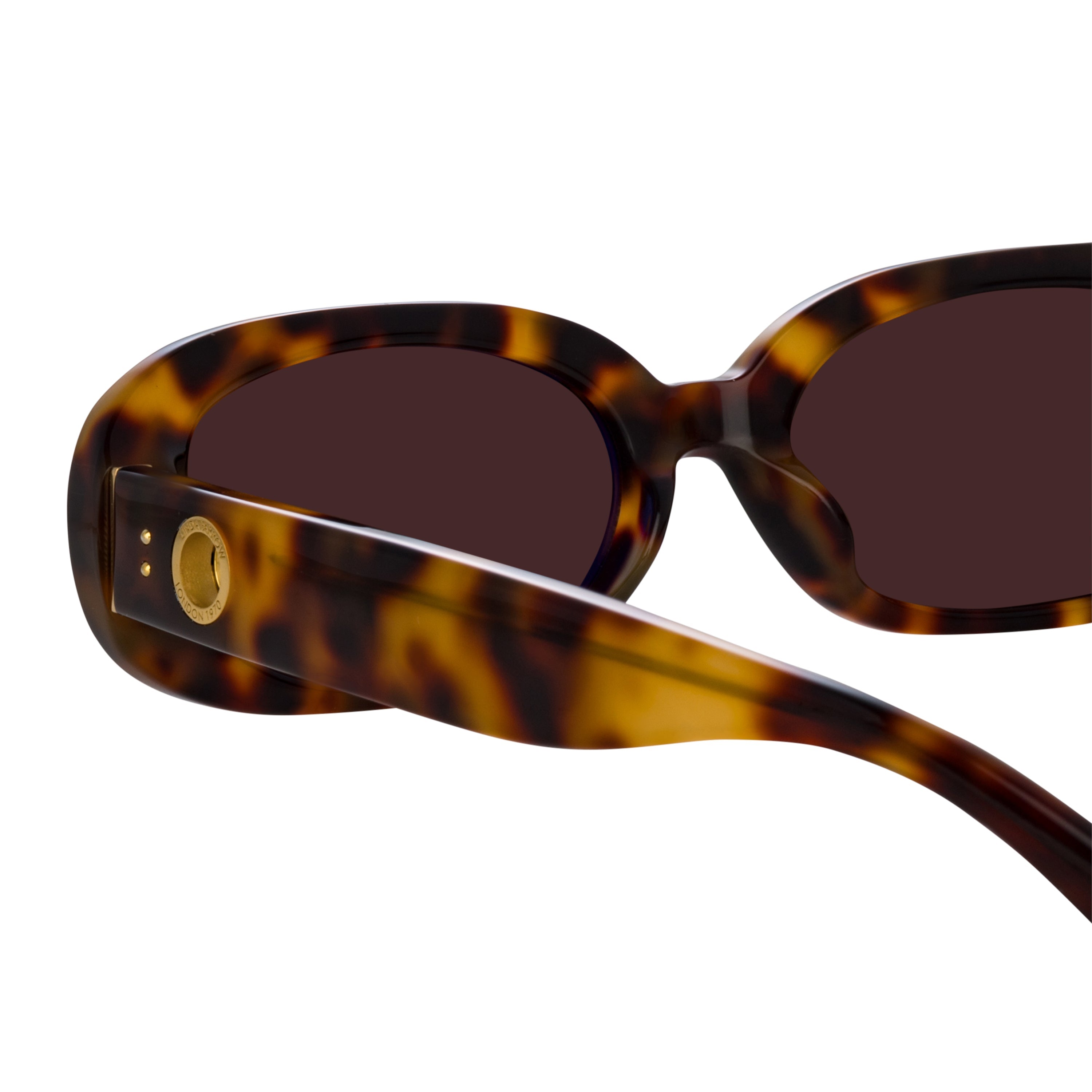 Color_LFL1252C2SUN - Cara Oval Sunglasses in Tortoiseshell