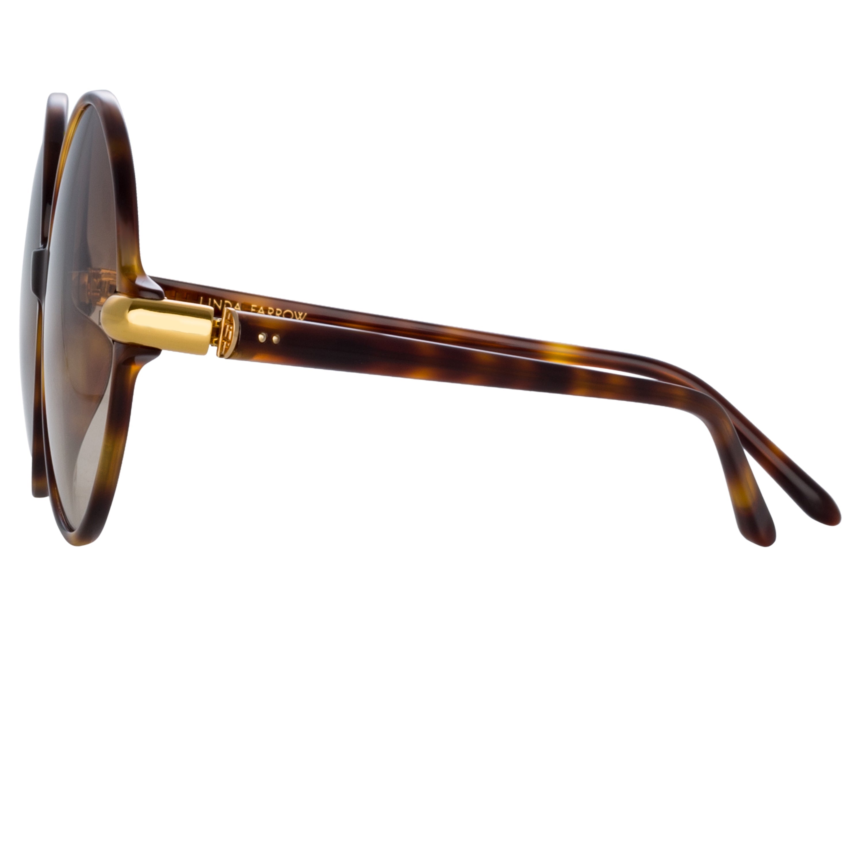 Color_LFL1259C2SUN - Victoria Round Sunglasses in Tortoiseshell