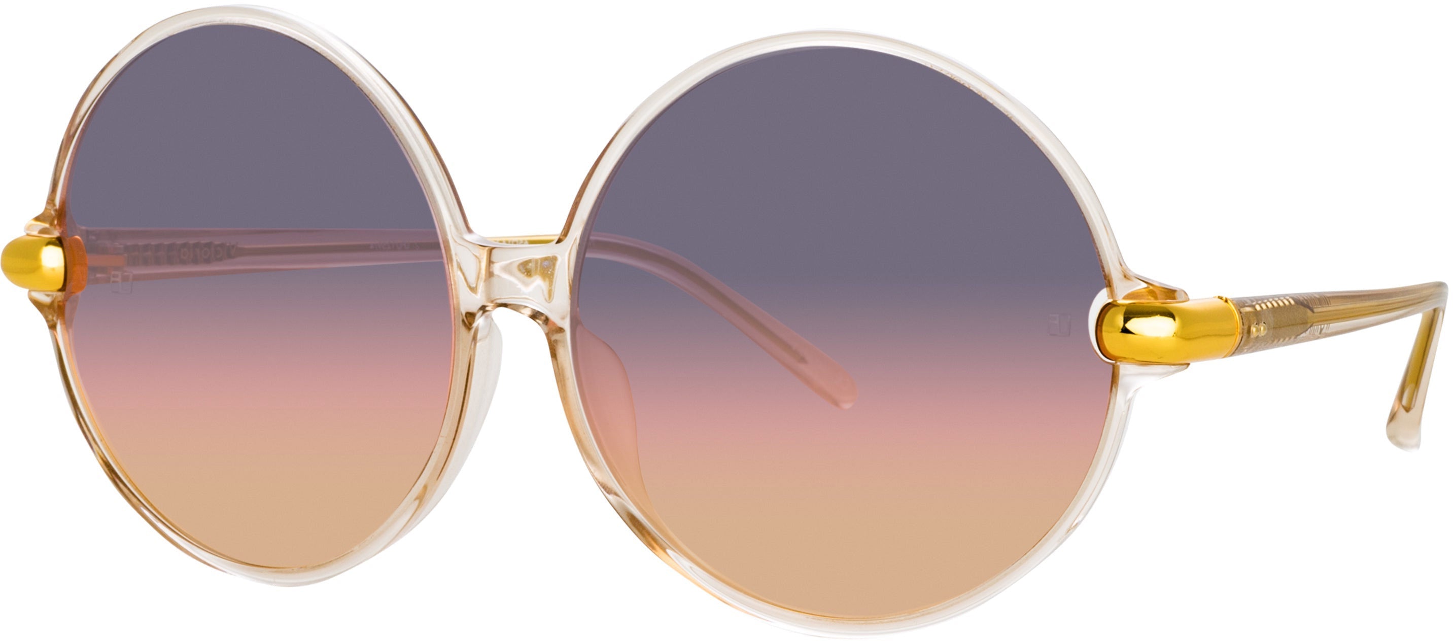 Color_LFL1259C4SUN - Victoria Round Sunglasses in Ash