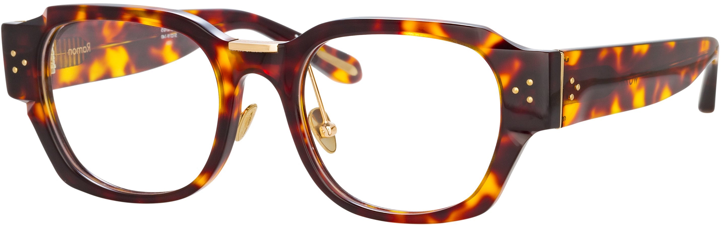 Color_LFL1270C5OPT - Ramon Rectangular Optical Frame in Tortoiseshell