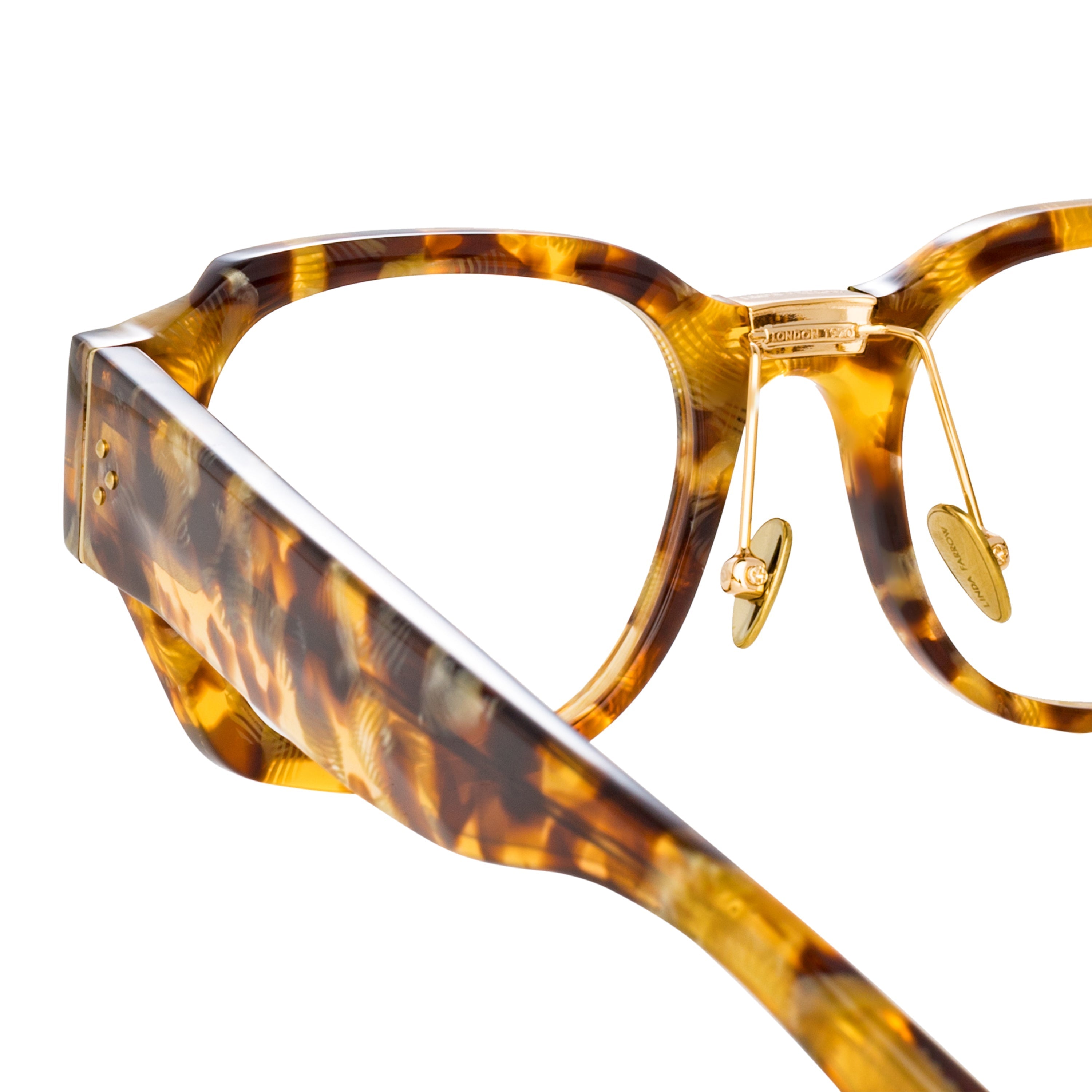 Color_LFL1270C7OPT - Ramon Rectangular Optical Frame in Tobacco Tortoiseshell