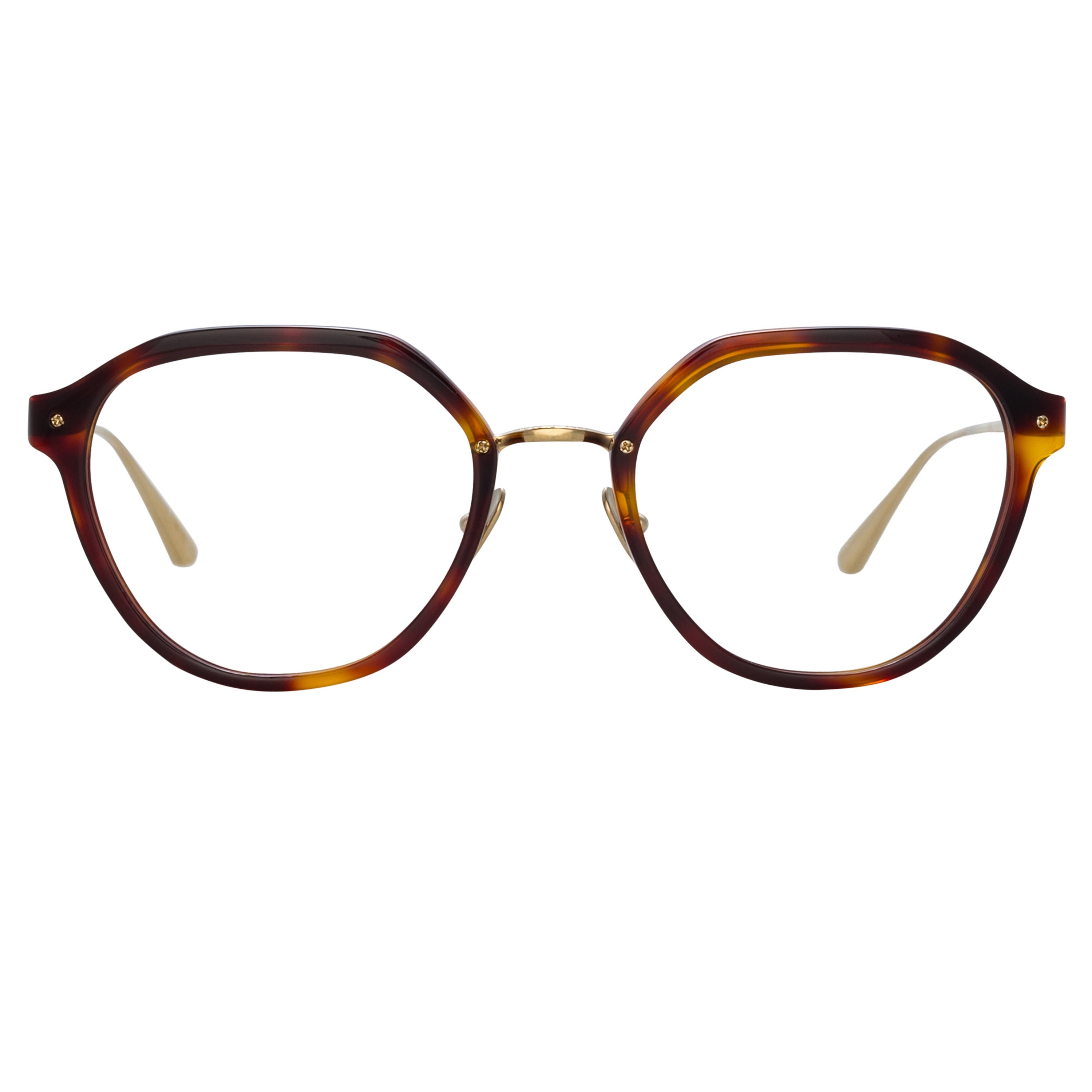 Color_LFL1273C2OPT - Cacao Angular Sunglasses in Tortoiseshell