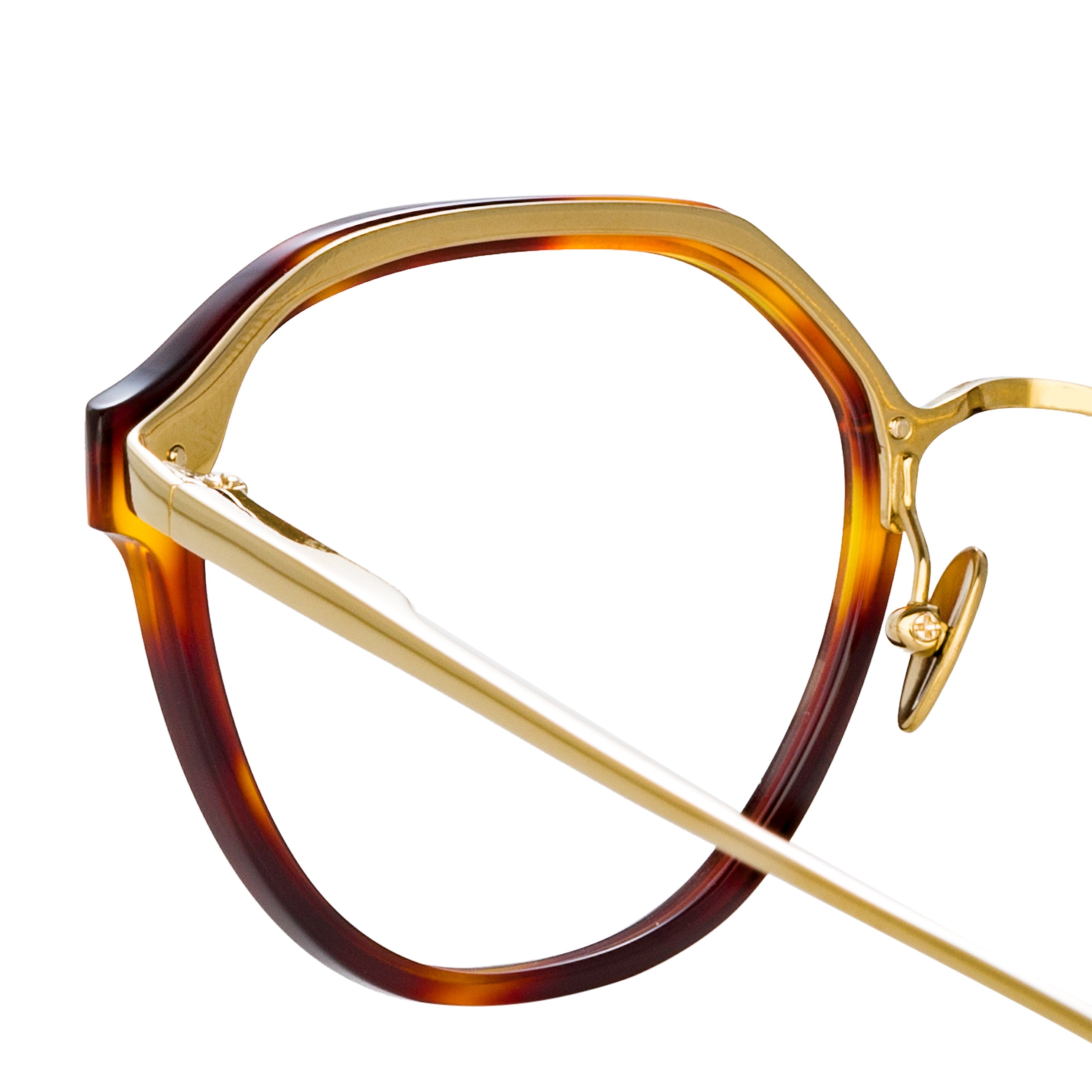 Color_LFL1273C2OPT - Cacao Angular Sunglasses in Tortoiseshell