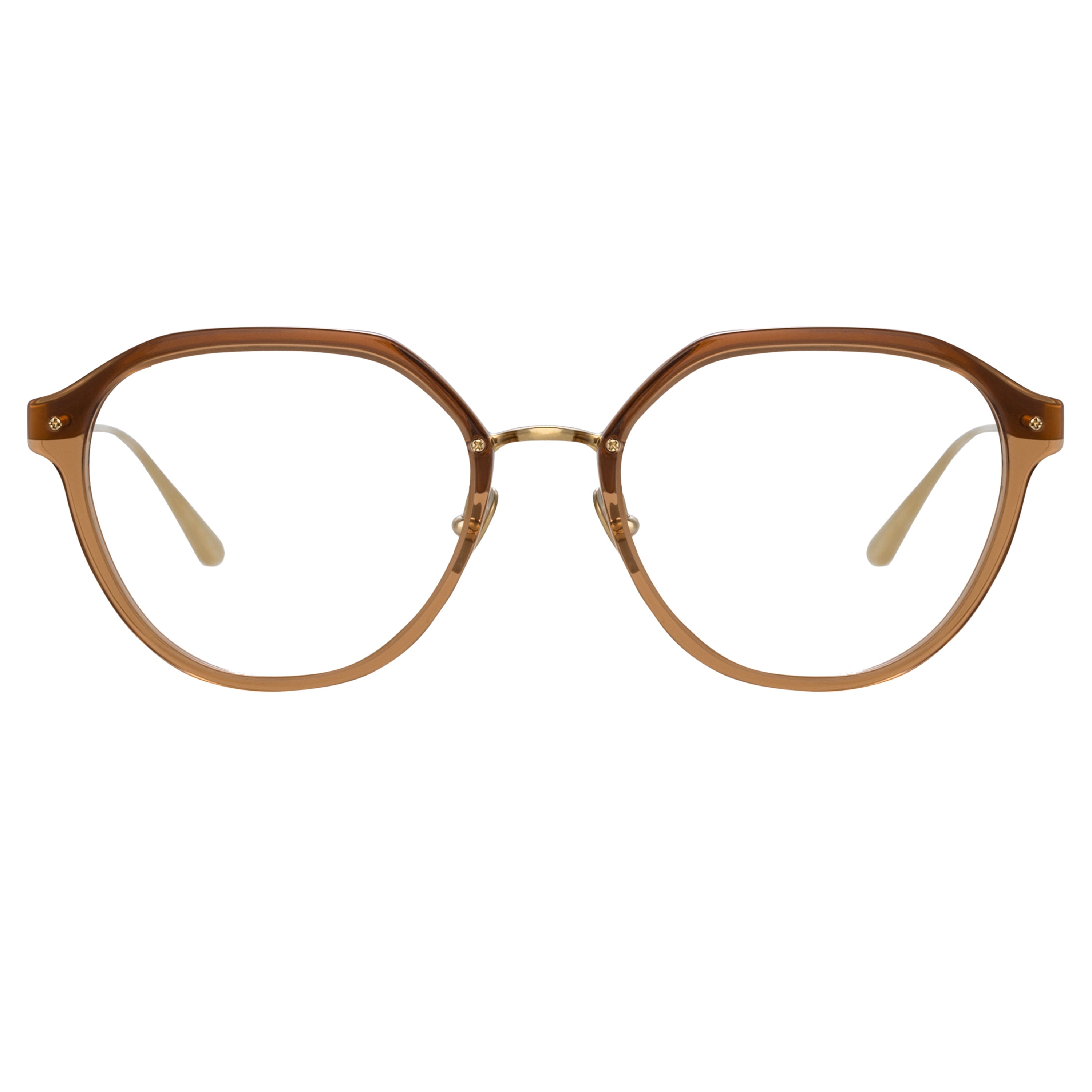 Color_LFL1273C3OPT - Cacao Angular Sunglasses in Tobacco