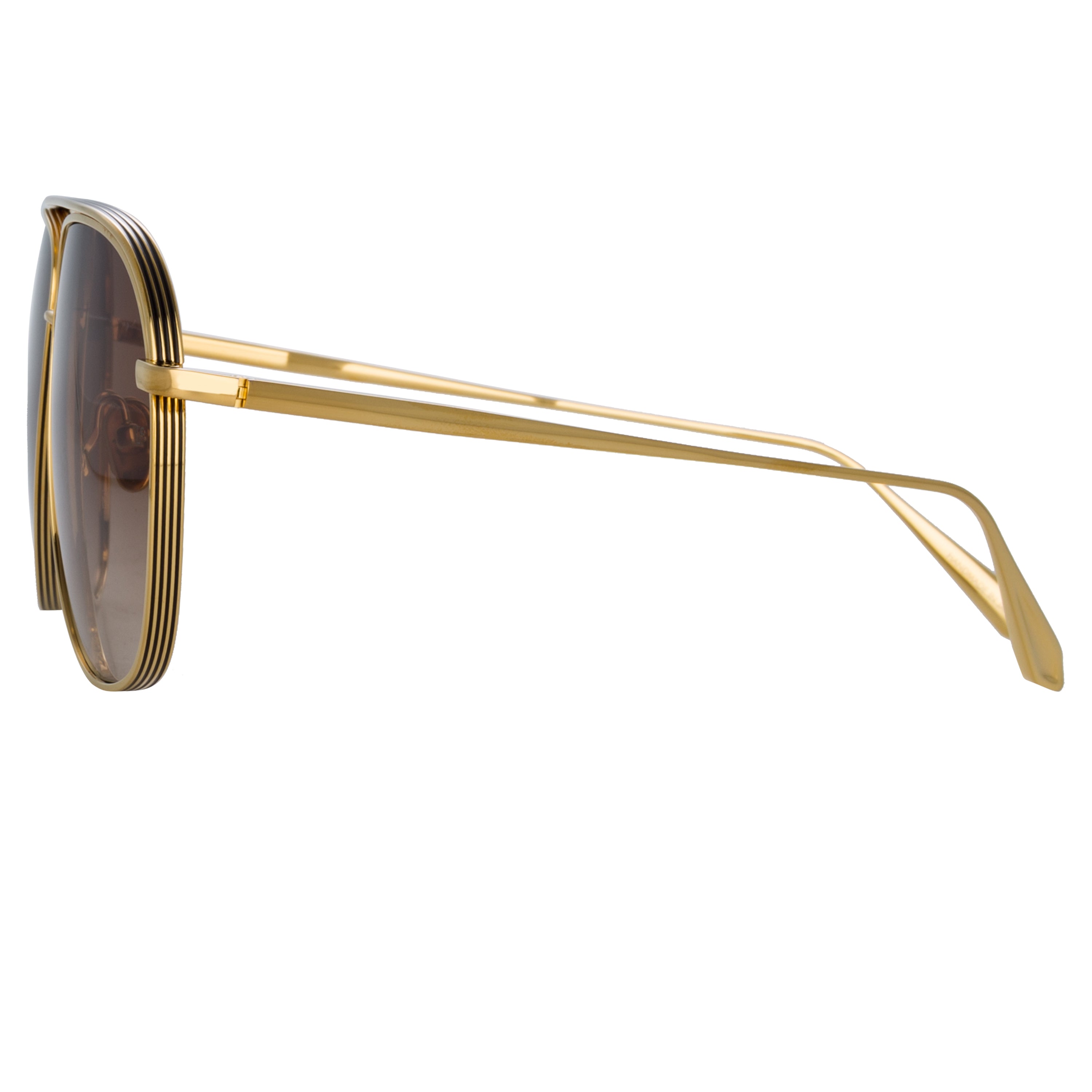 Color_LFL1279C2SUN - Matis Aviator Sunglasses in Yellow Gold