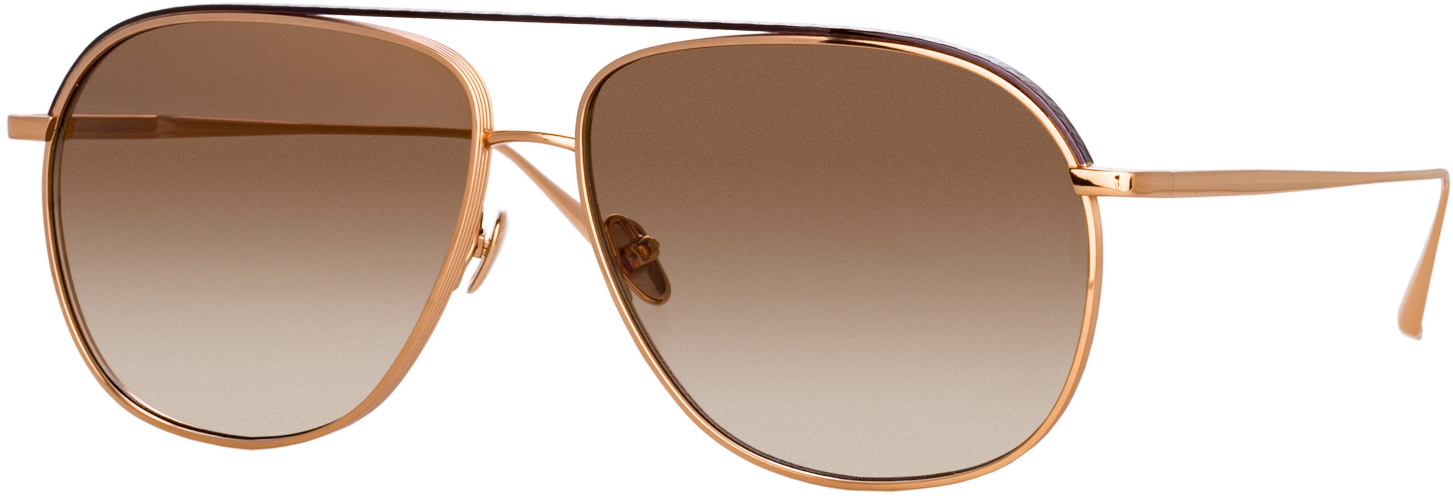 Color_LFL1279C3SUN - Matis Aviator Sunglasses in Rose Gold