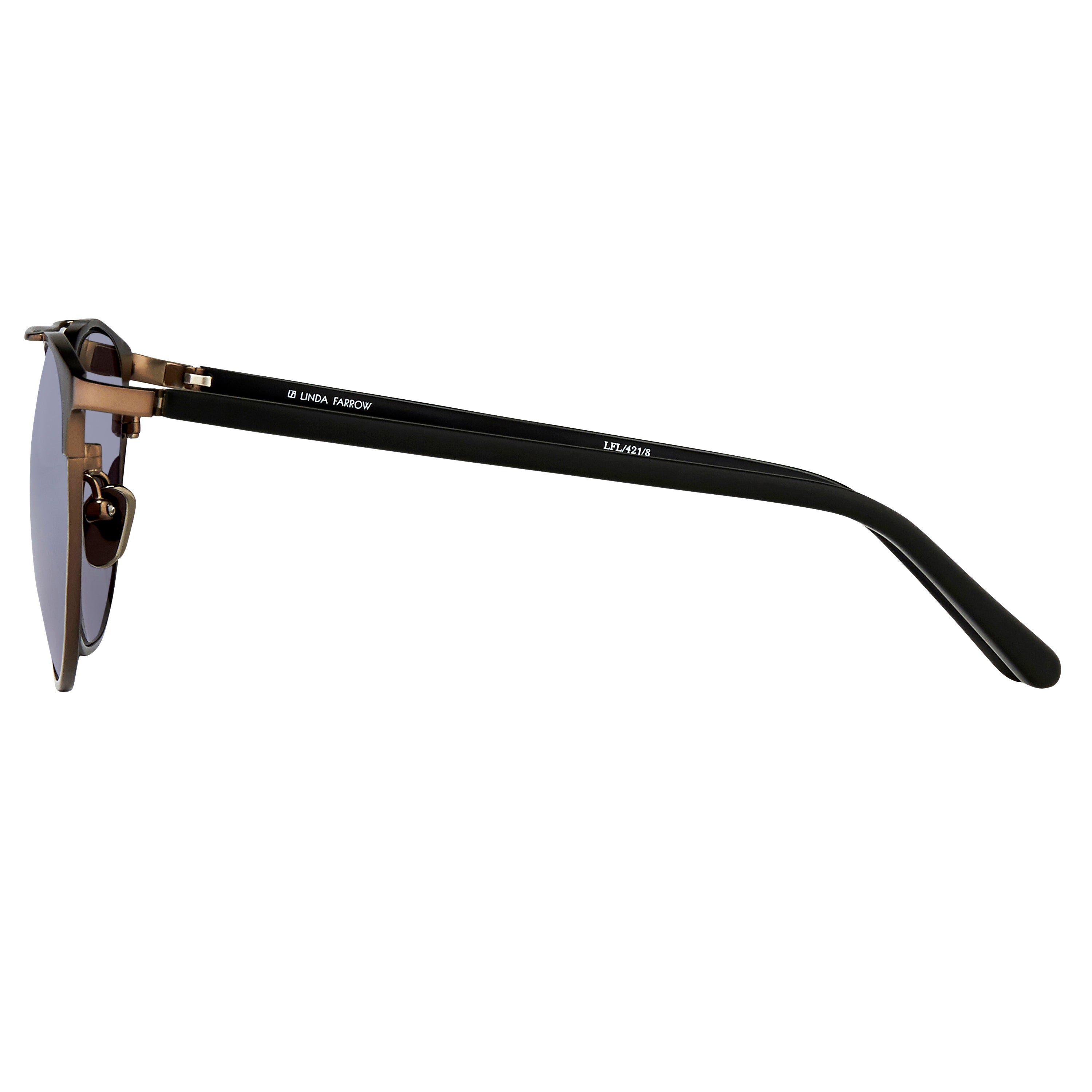 Color_LFL421C8SUN - Linda Farrow 421 C8 Browline Sunglasses