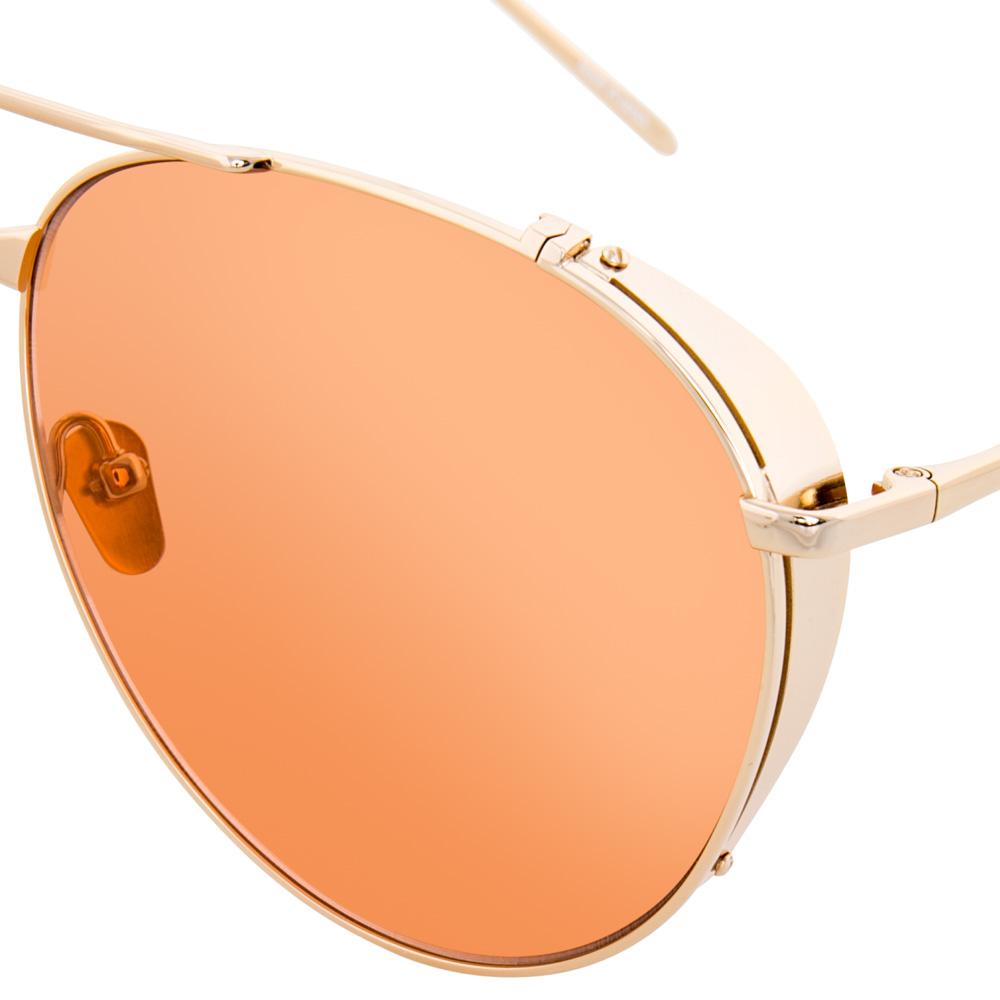 Color_LFL425C16SUN - Linda Farrow 425 C16 Aviator Sunglasses