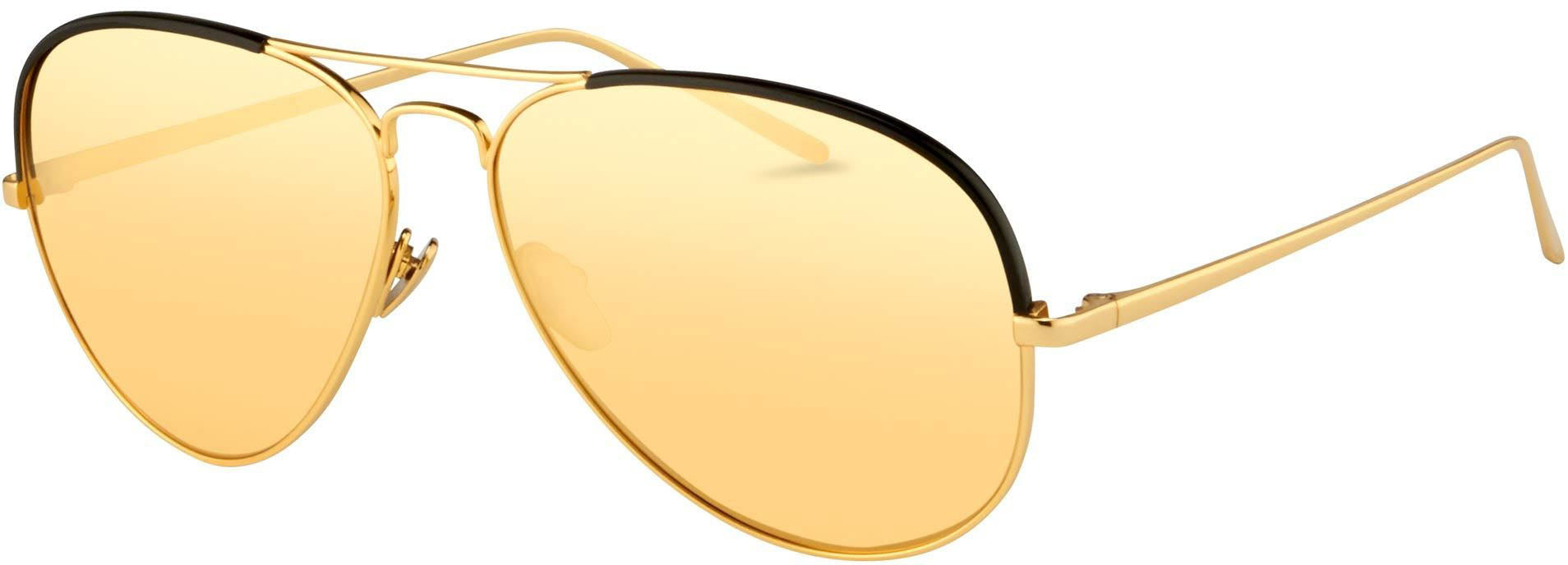 Color_LFL472C1SUN - Linda Farrow 472 C1 Aviator Sunglasses