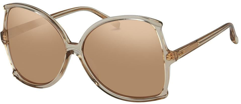 Color_LFL514C4SUN - Linda Farrow 514 C4 Oversized Sunglasses