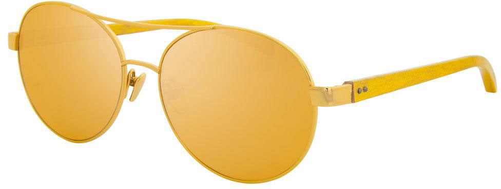 Color_LFL559C1SUN - Linda Farrow 559 C1 Aviator Sunglasses