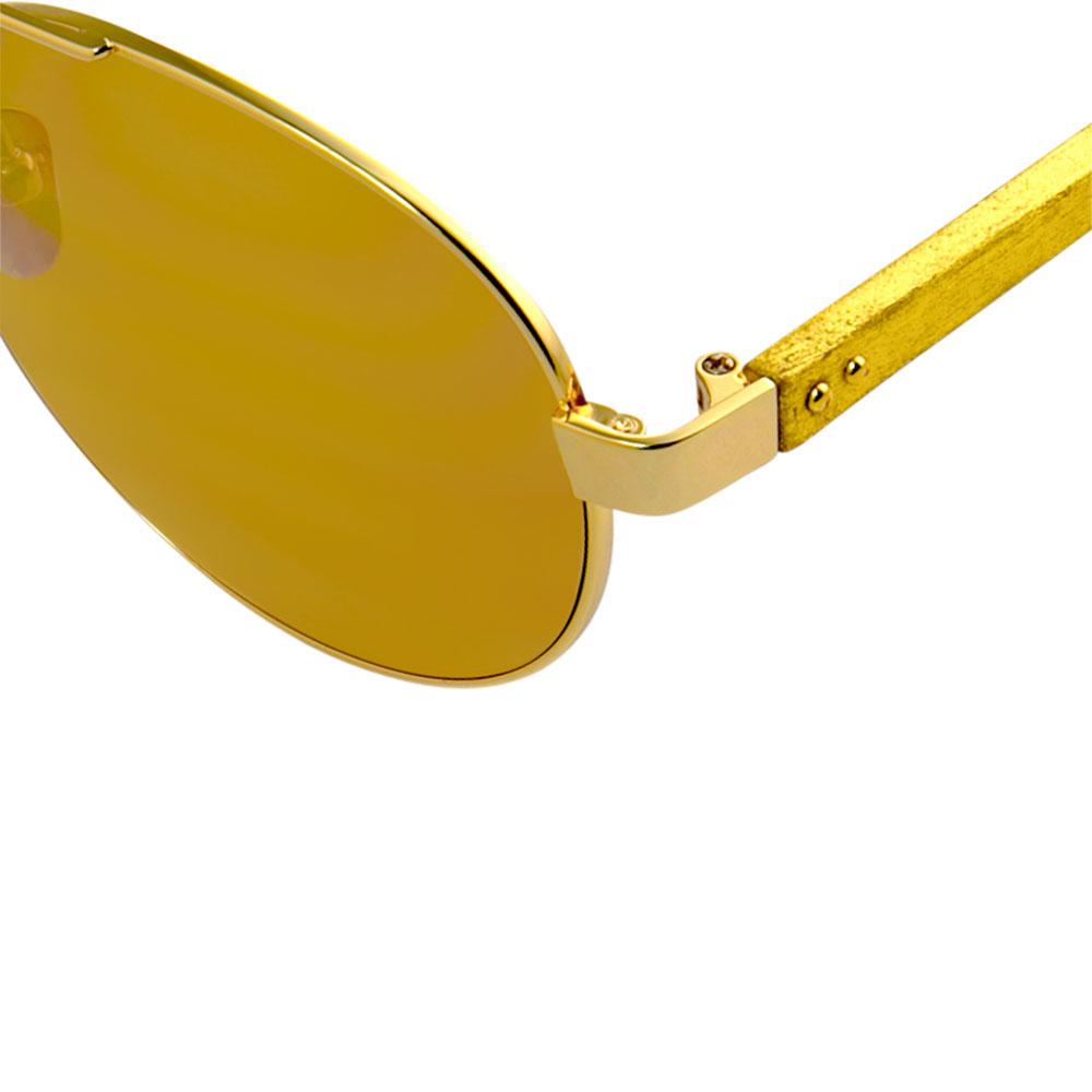 Color_LFL559C1SUN - Linda Farrow 559 C1 Aviator Sunglasses