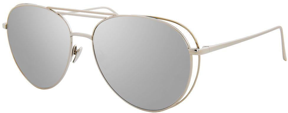 Color_LFL575C2SUN - Linda Farrow 575 C2 Aviator Sunglasses