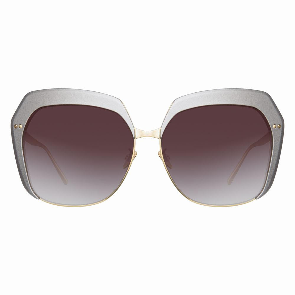 Color_LFL578C5SUN - Linda Farrow 578 C5 Oversized Sunglasses