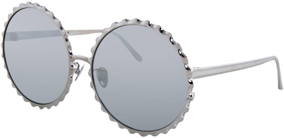 Color_LFL662C2SUN - Linda Farrow 662 C2 Round Sunglasses