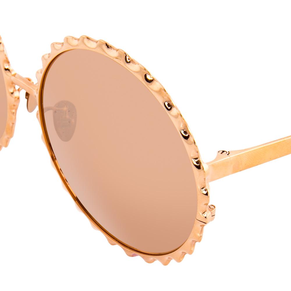 Color_LFL662C3SUN - Linda Farrow 662 C3 Round Sunglasses