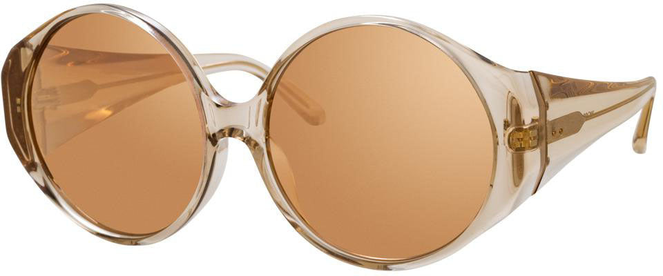 Color_LFL714C4SUN - Linda Farrow Patty C4 Round Sunglasses