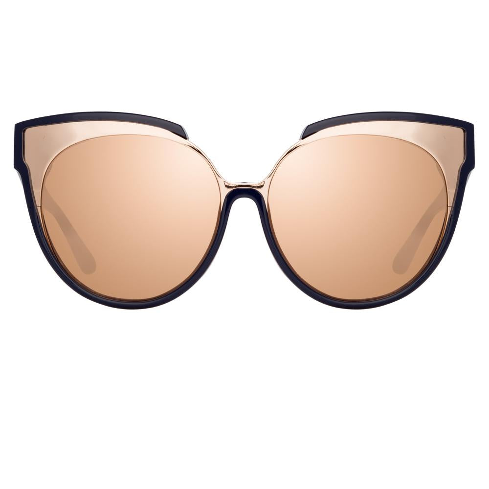 Color_LFL790C7SUN - Linda Farrow Sami C7 Oversized Sunglasses