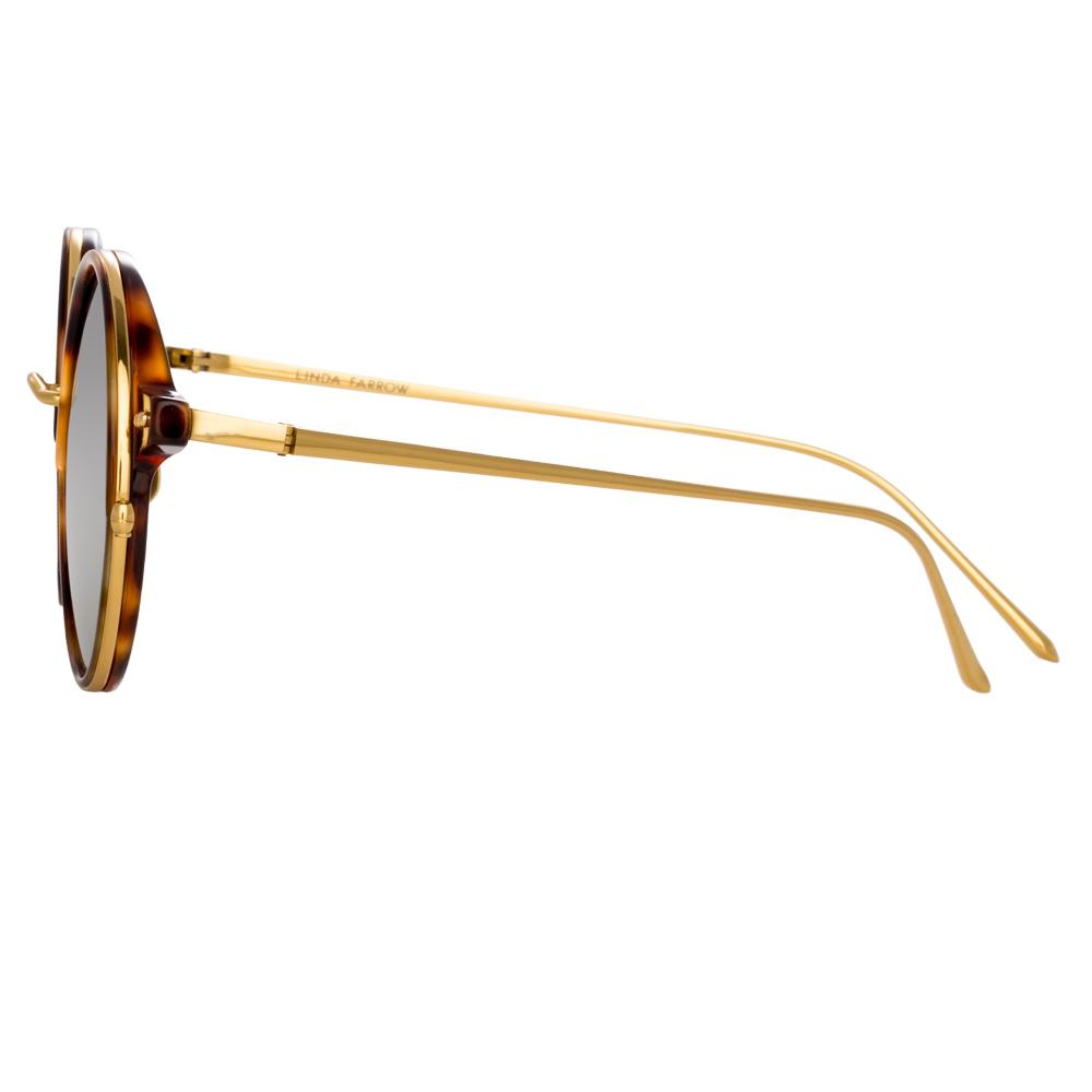 Color_LFL801C2SUN - Linda Farrow Lara C2 Round Sunglasses