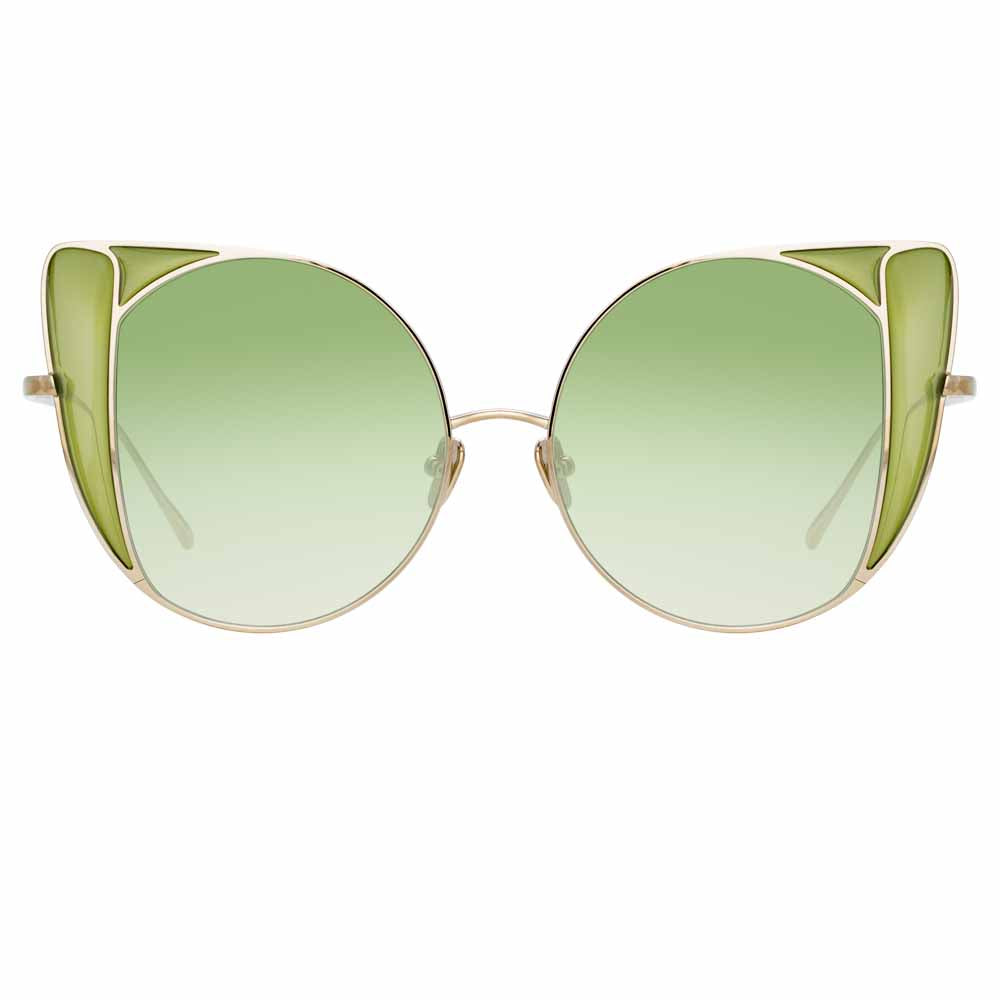 Color_LFL854C10SUN - Linda Farrow Austin C10 Cat Eye Sunglasses