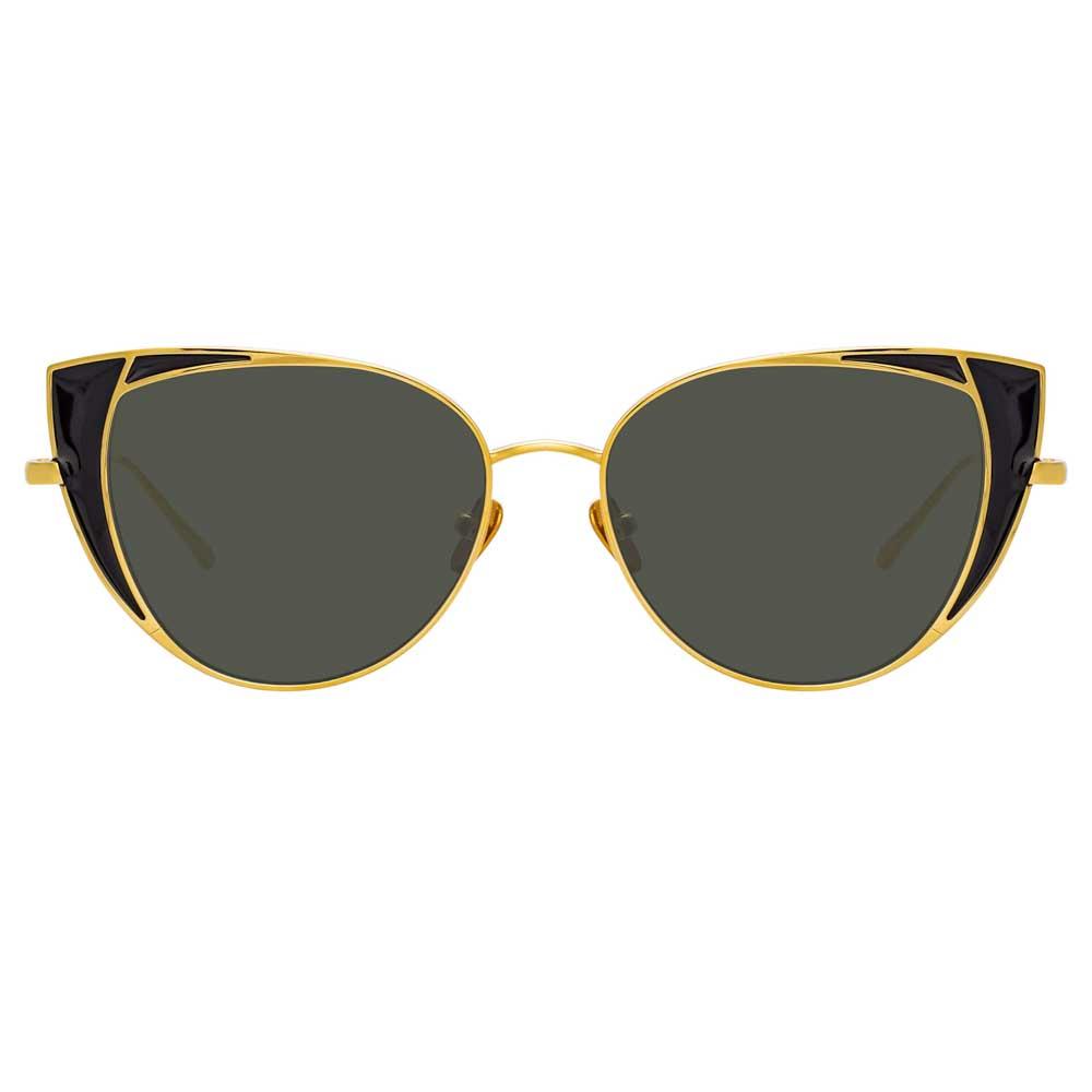 Color_LFL855C1SUN - Linda Farrow Des Vouex C1 Cat Eye Sunglasses