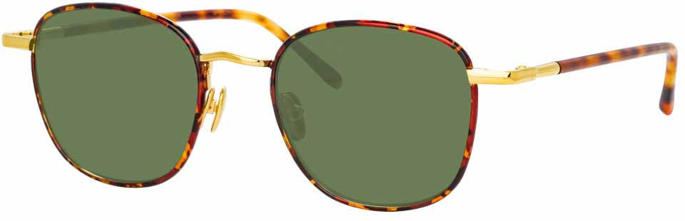 Color_LFL953C2SUN - Linda Farrow Trouper C2 Square Sunglasses